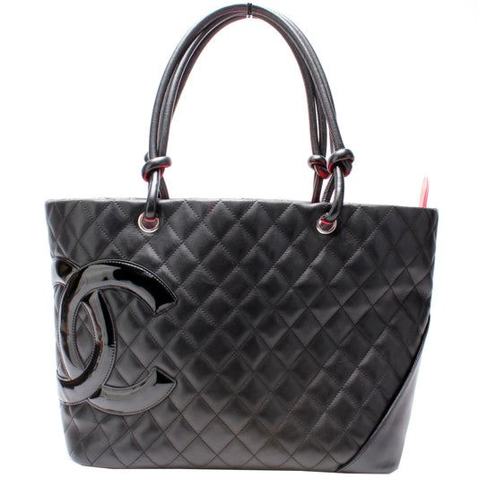 Chanel Cambon Ligne Tote Bag Tote Large
