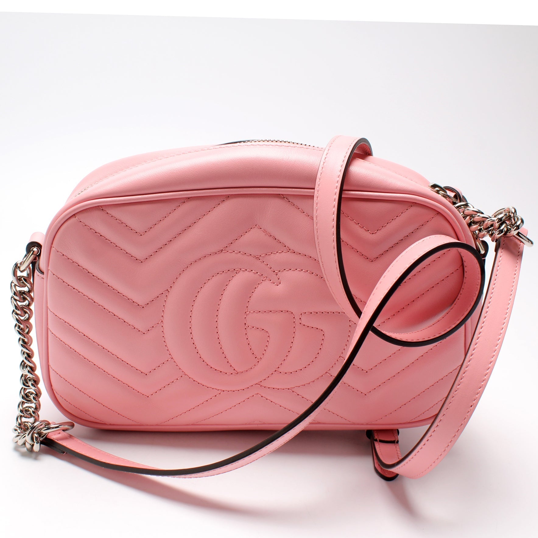 Gucci Marmont Camera Leather Small Crossbody Bag 30