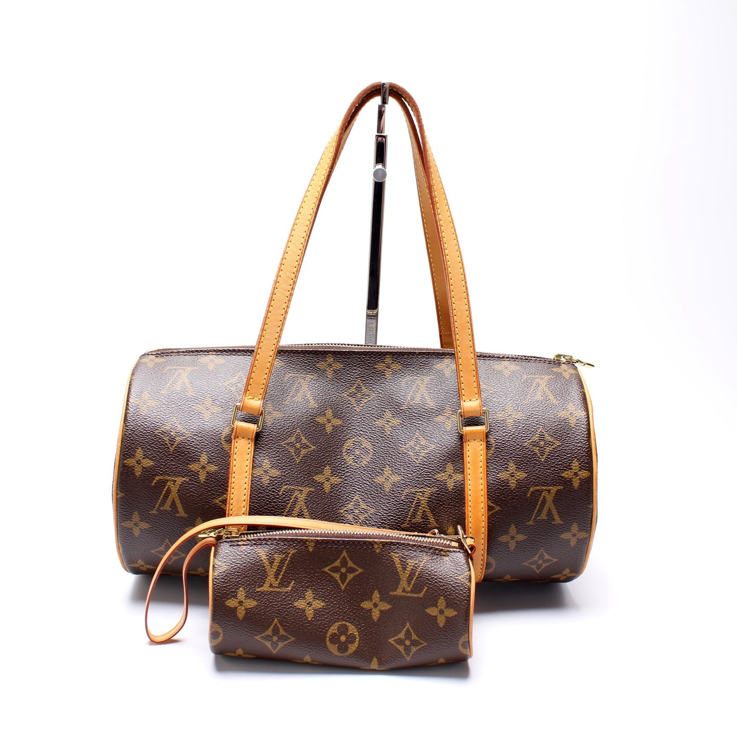 Louis Vuitton Papillon 30 10.5 w Monogram Handbag