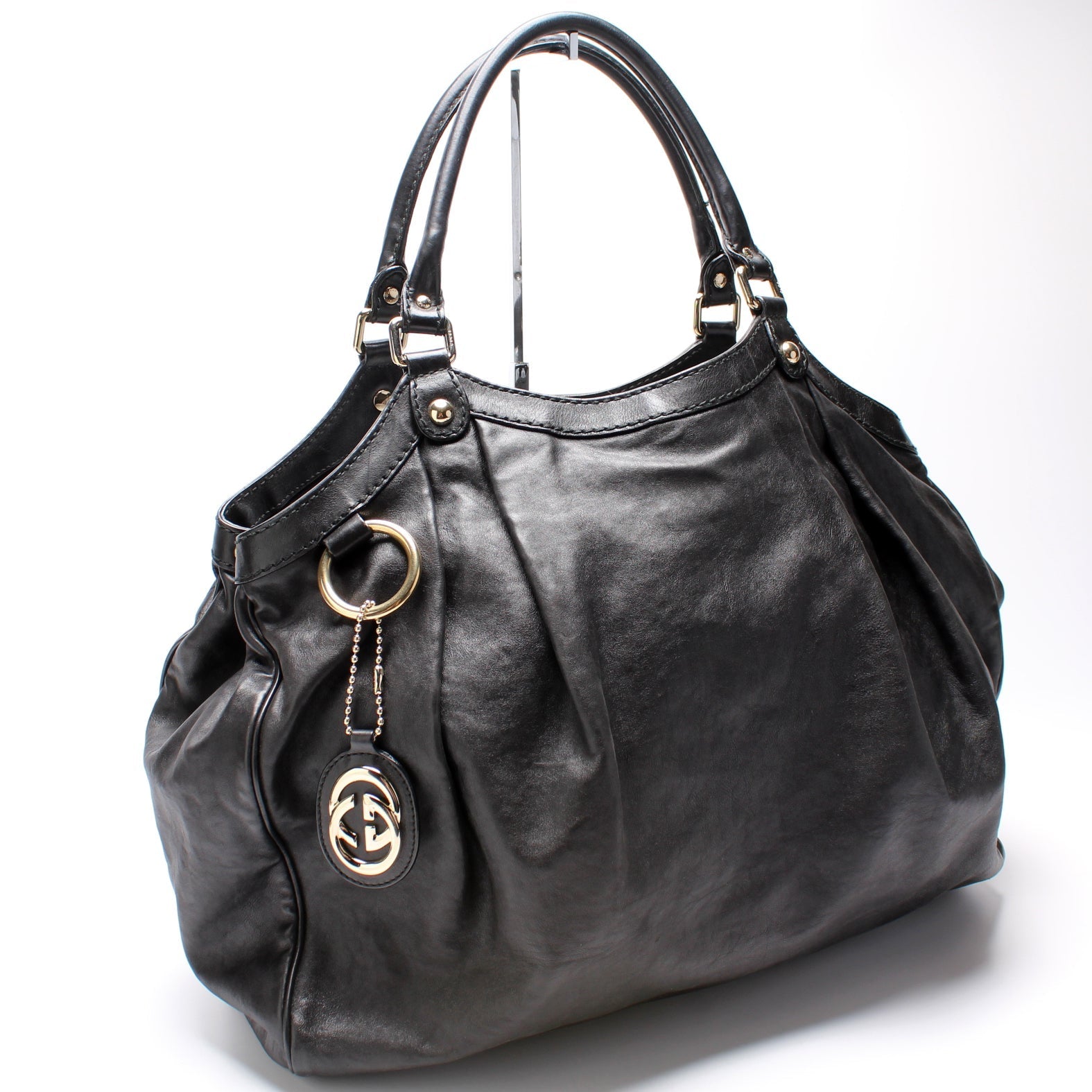 Gucci Sukey Leather Large Travel Bag Large Leather