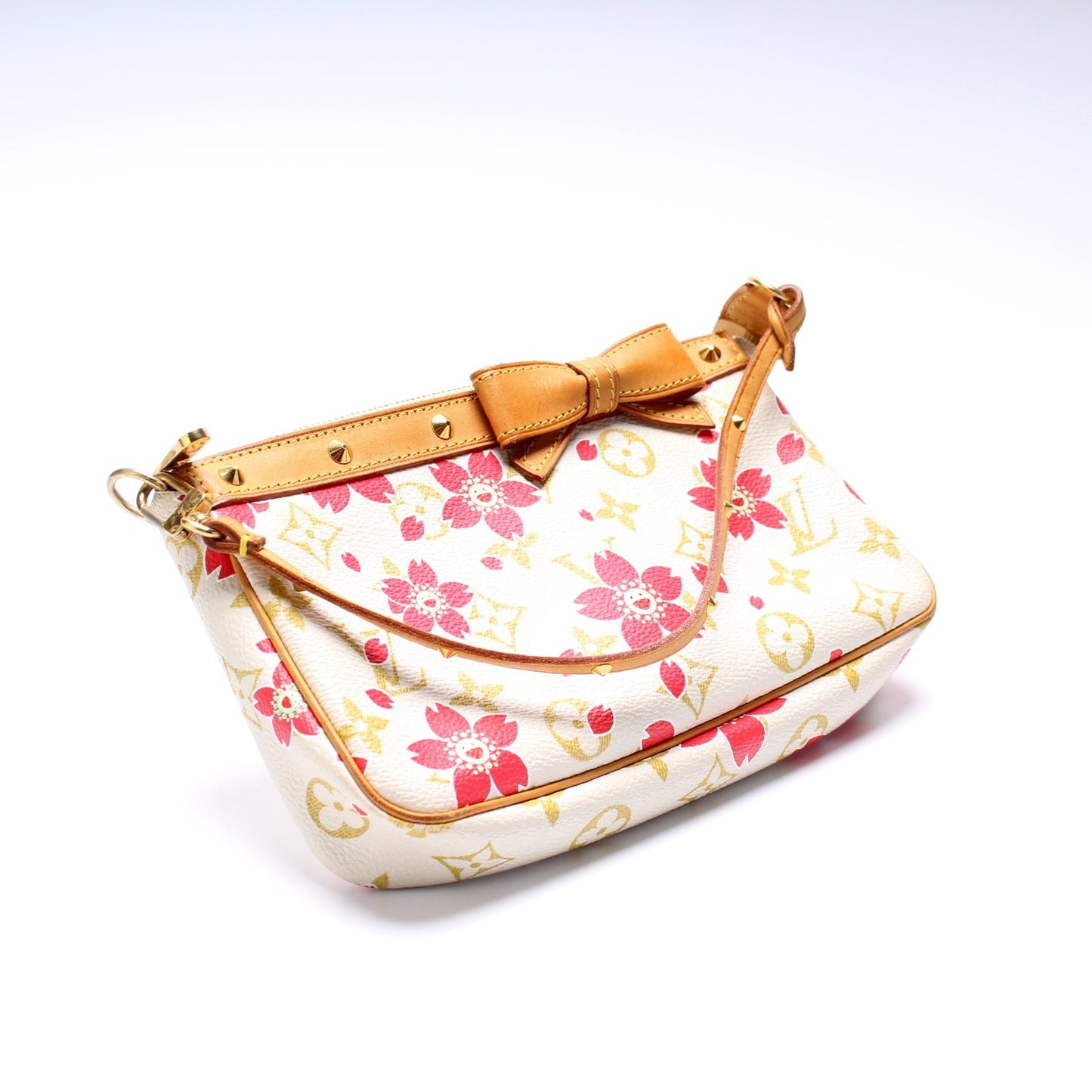 Louis Vuitton Pochette Accessories Cherry Blossom Clutch Bag Blossom 2