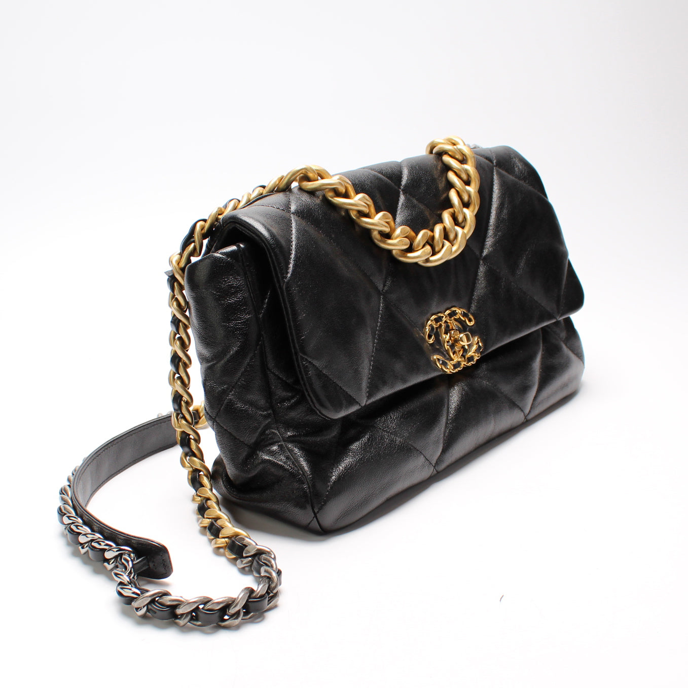 Chanel Quilted Goatskin 19 Flap 29M Handbag 29M 1