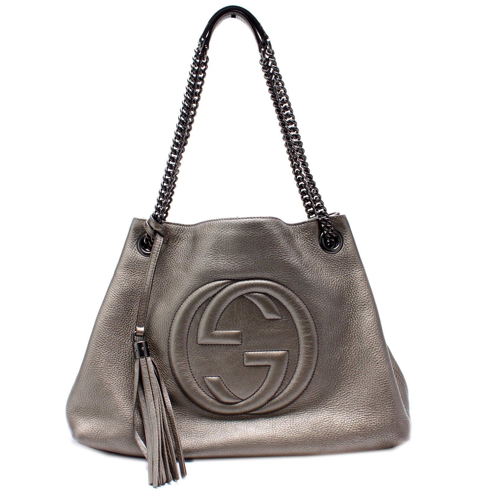 Gucci Soho Leather Medium Shoulder Bag Medium 8