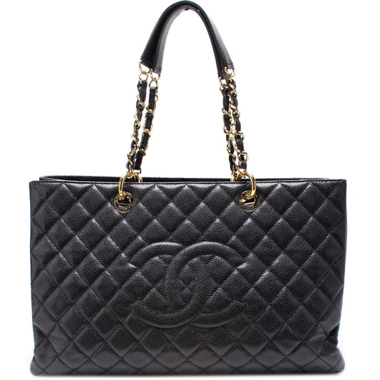 Chanel Grand Shopping XL Caviar 17M Tote Bag