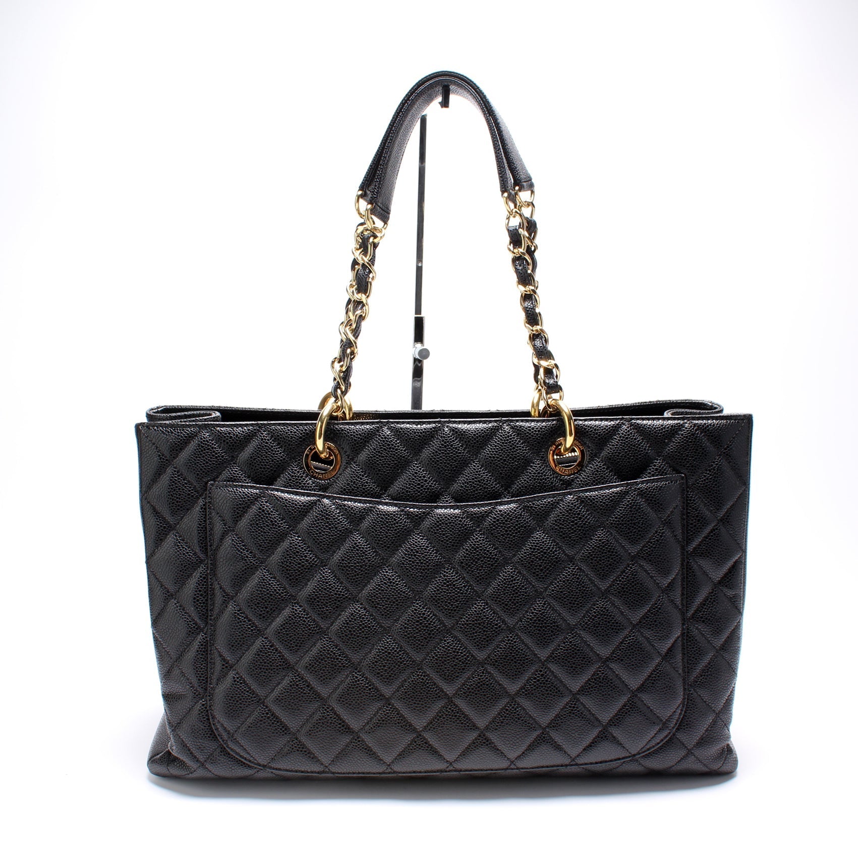 Chanel Grand Shopping XL Caviar 17M Tote Bag