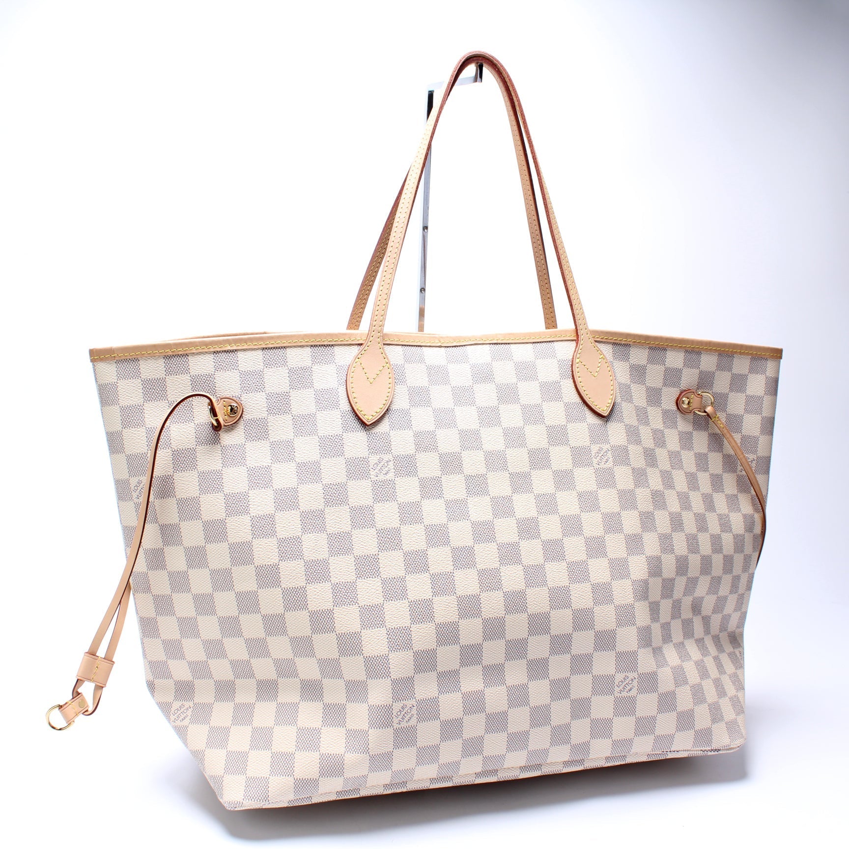 Louis Vuitton Neverfull GM Azur Damier Tote Bag Azur 1
