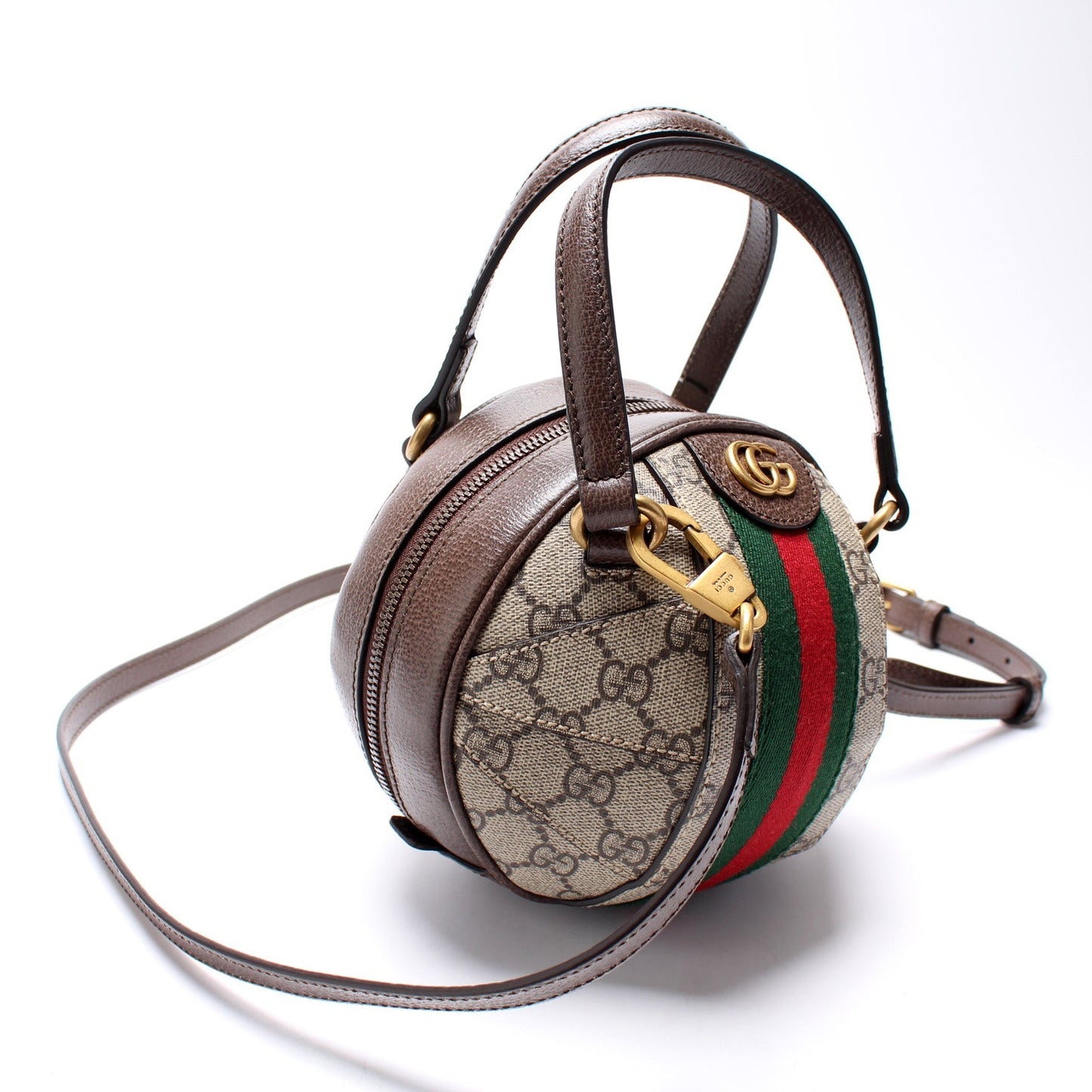 Gucci Ophidia GG Sphere Canvas Mini Travel Bag