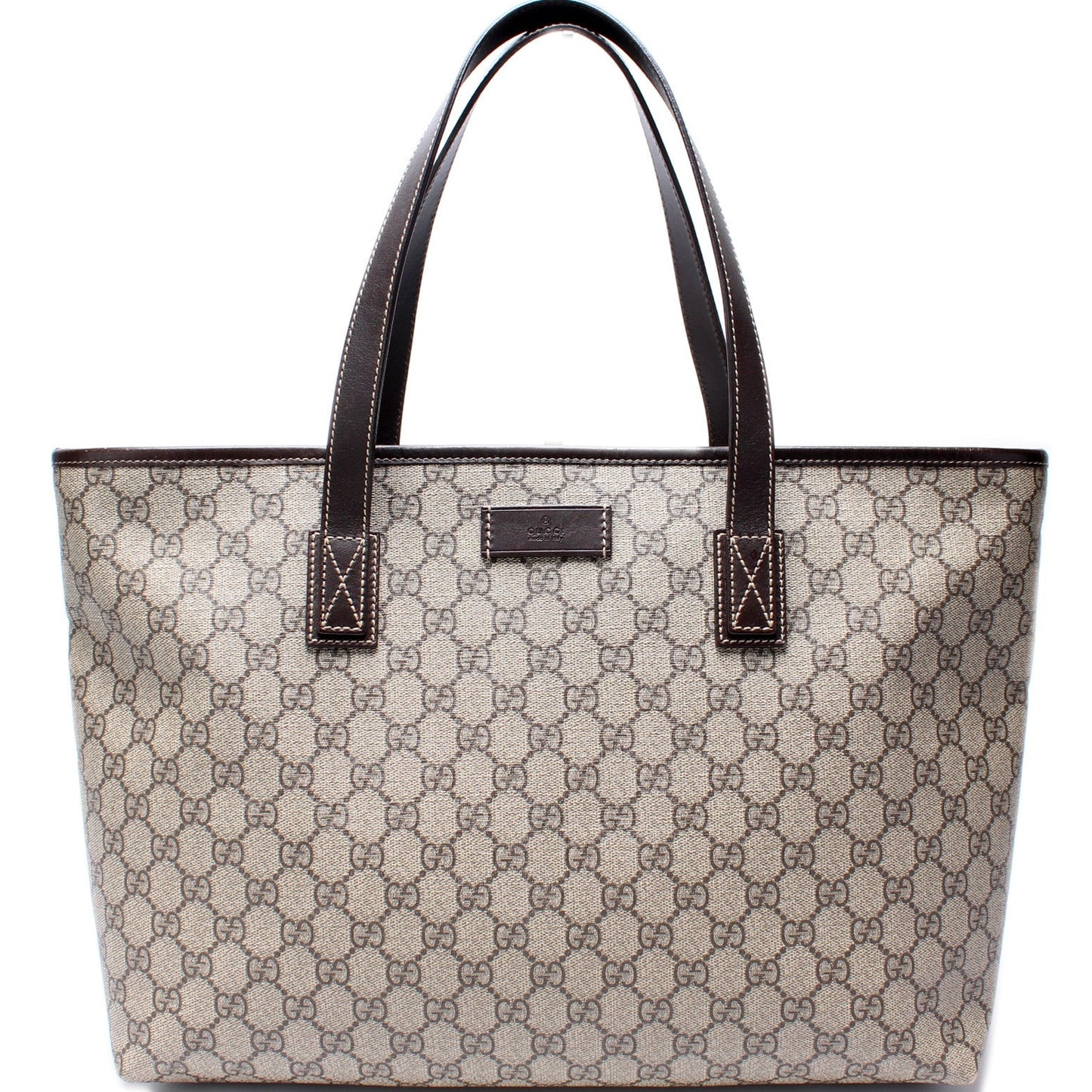 Gucci GG Supreme Zip Medium Tote Bag Tote 1