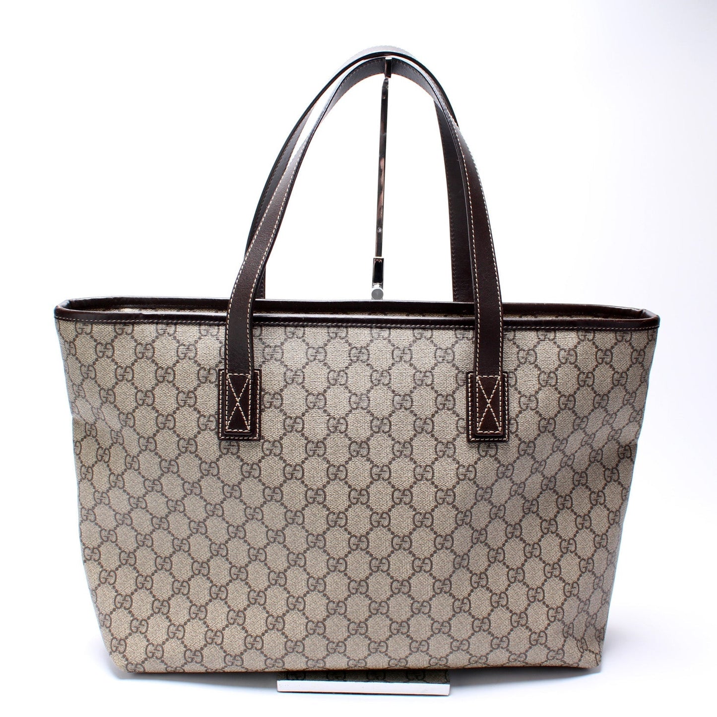 Gucci GG Supreme Zip Medium Tote Bag Tote 1