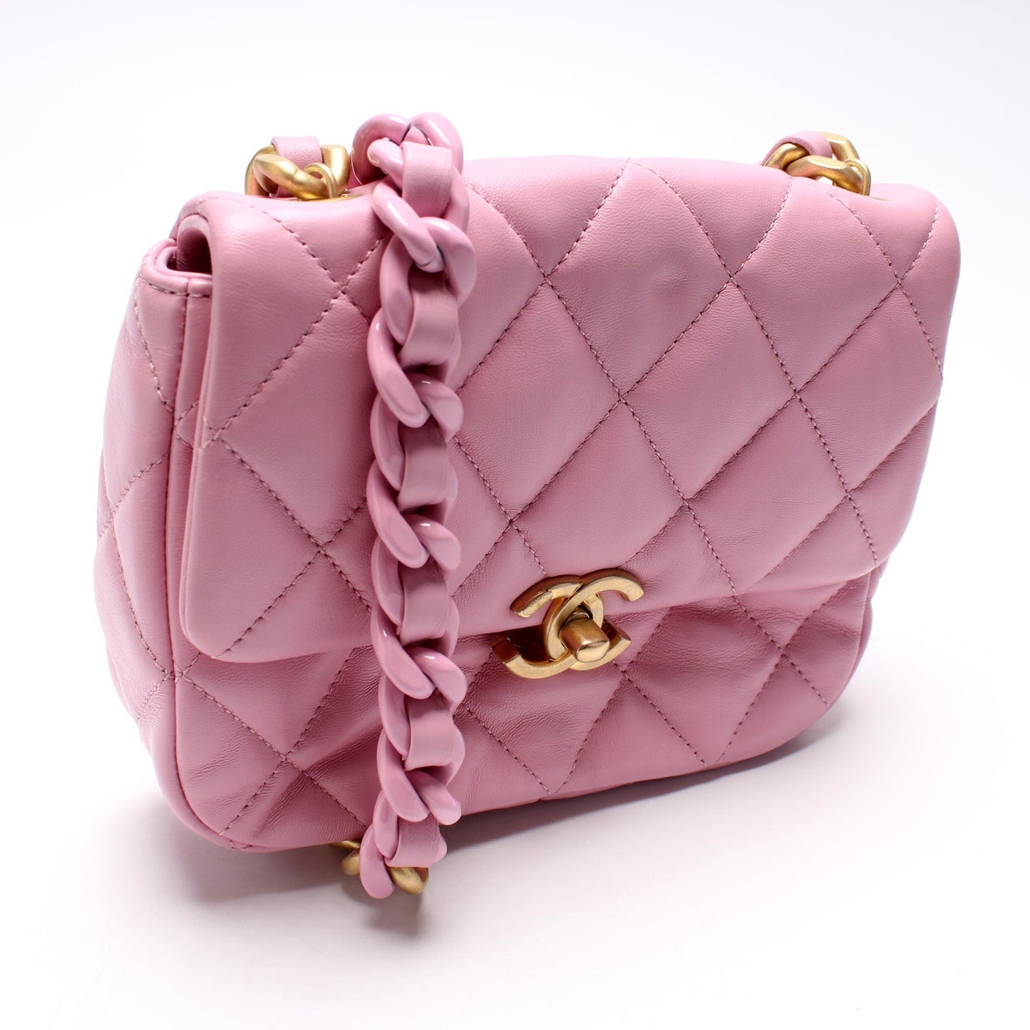 Chanel Lacquered Flap 31+M Small Handbag