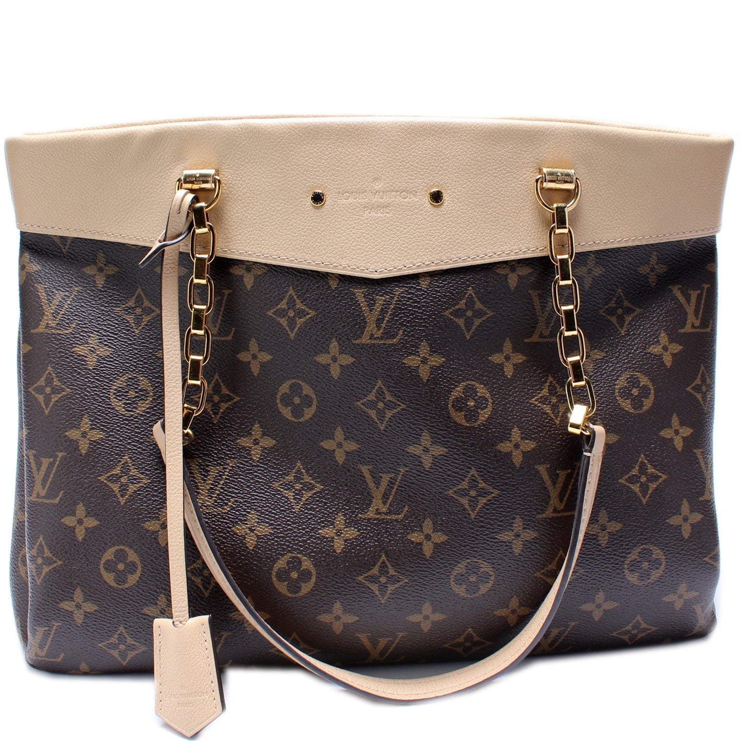 Louis Vuitton Pallas Shopper Monogram Handbag