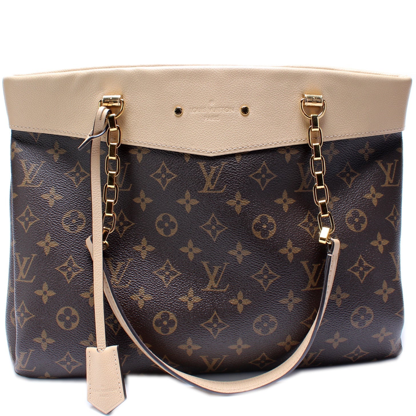 Louis Vuitton Pallas Shopper Monogram Handbag