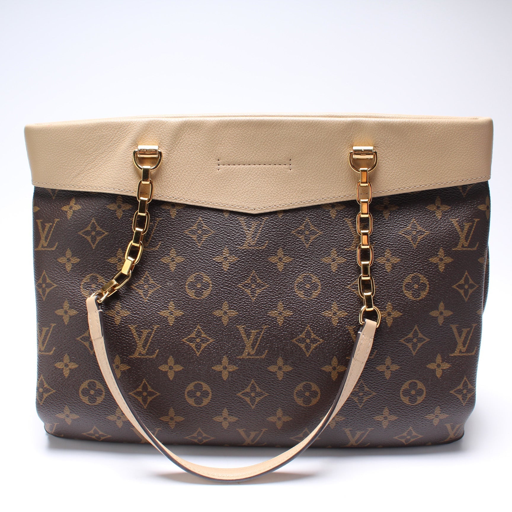 Louis Vuitton Pallas Shopper Monogram Handbag