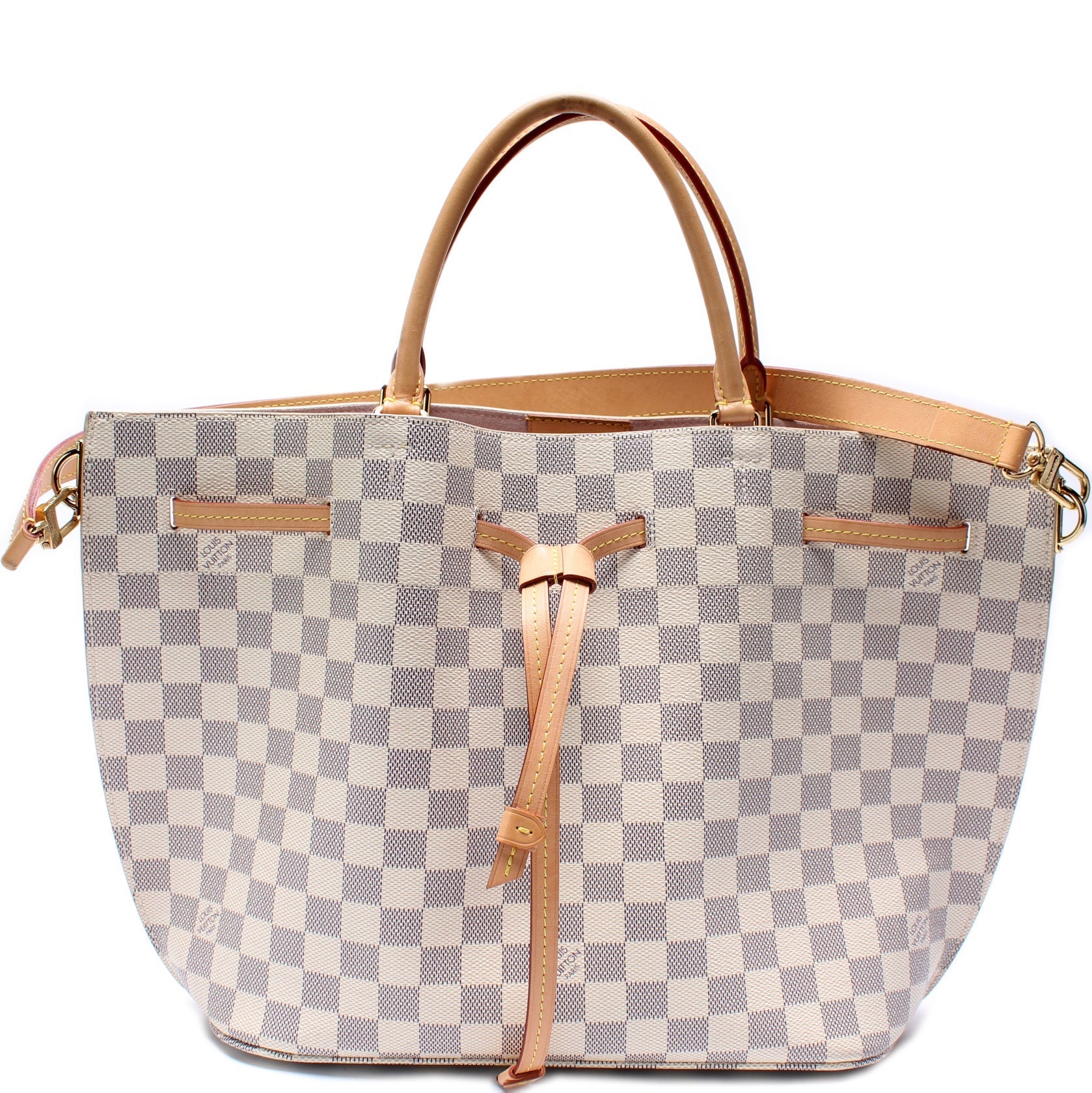 Louis Vuitton Girolata Azur Damier Handbag Azur 8