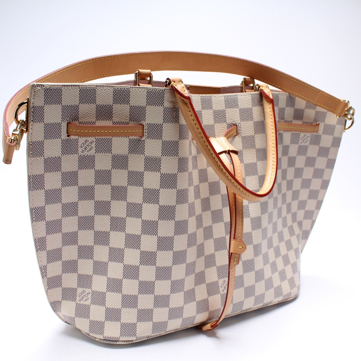 Louis Vuitton Girolata Azur Damier Handbag Azur 8