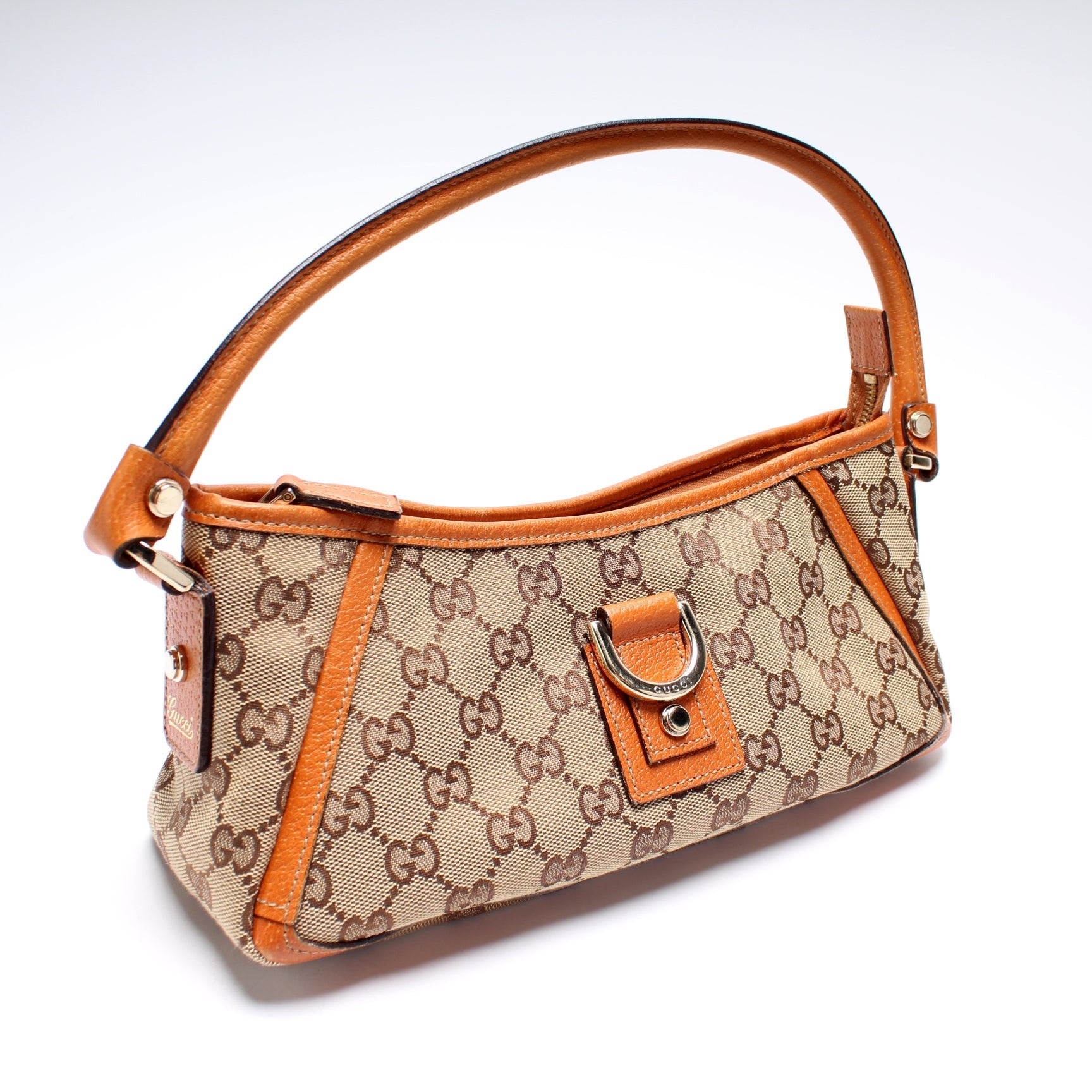 Gucci GG Abbey Pochette Canvas Travel Bag Pochette 1