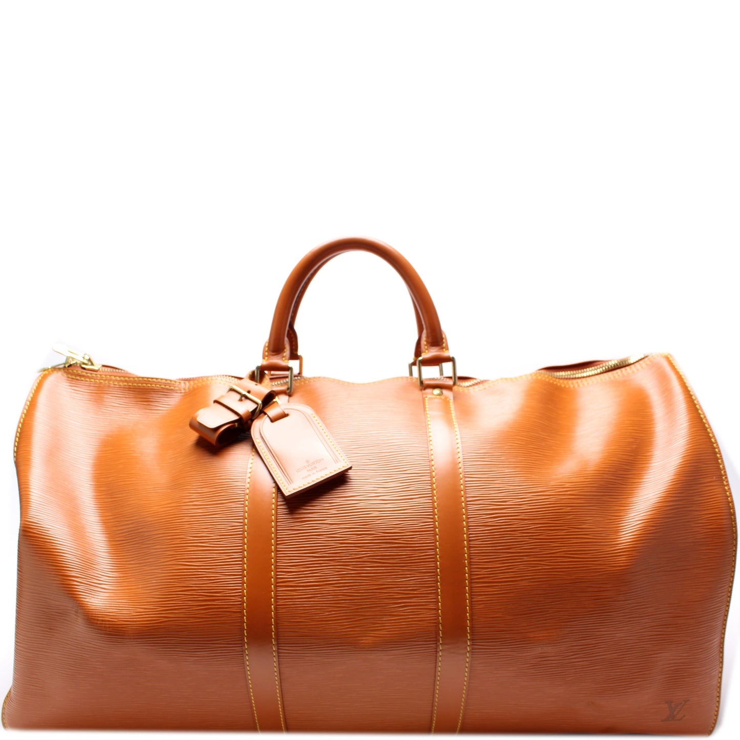 Louis Vuitton Keepall 55 Epi Travel Bag