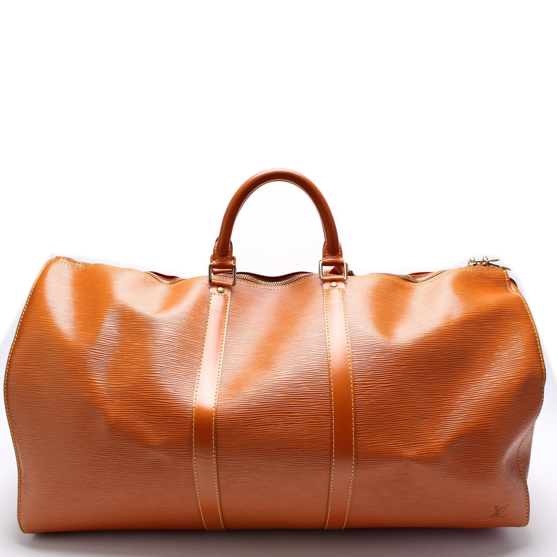 Louis Vuitton Keepall 55 Epi Travel Bag