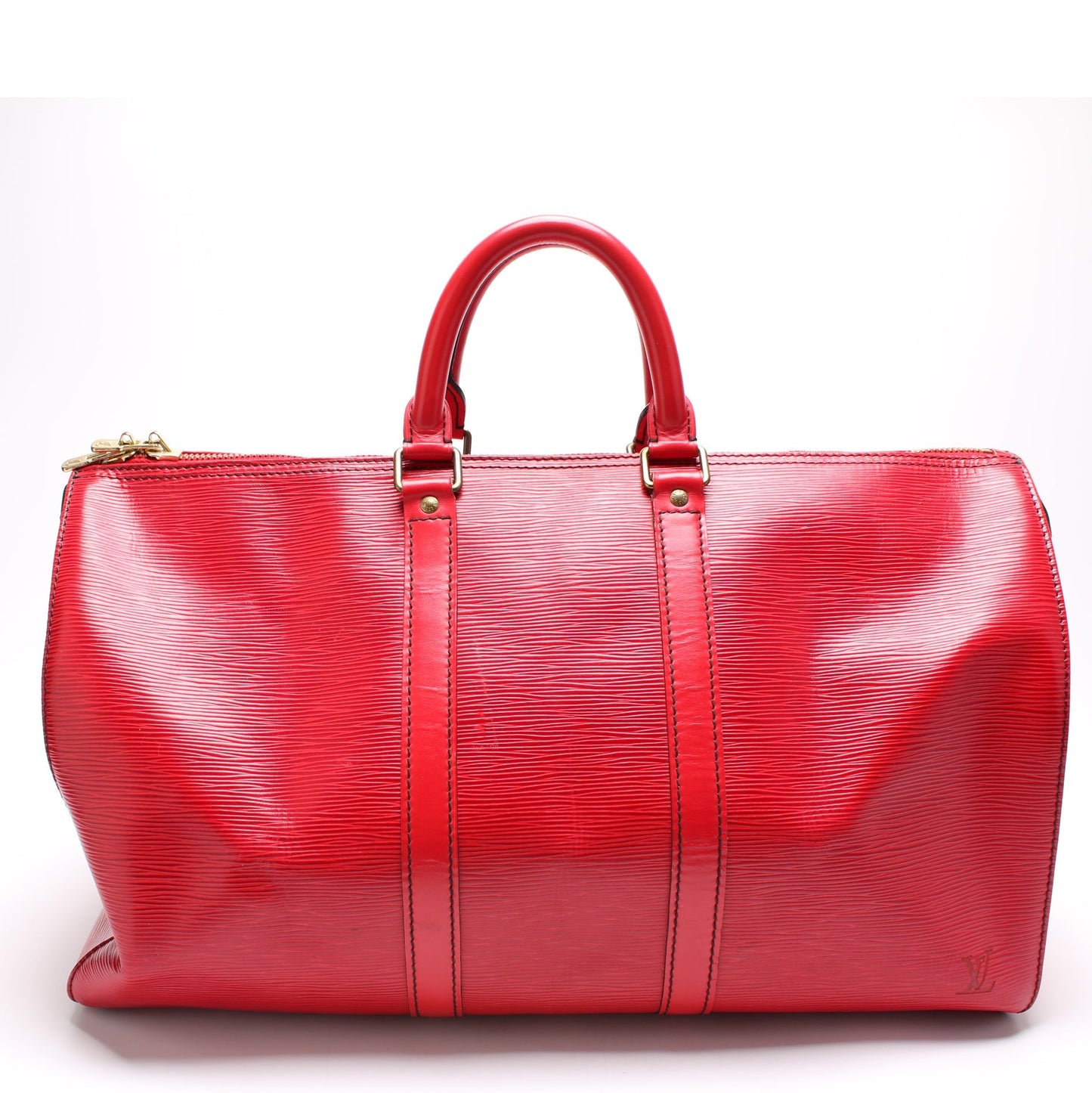 Louis Vuitton Keepall 45 Epi Travel Bag