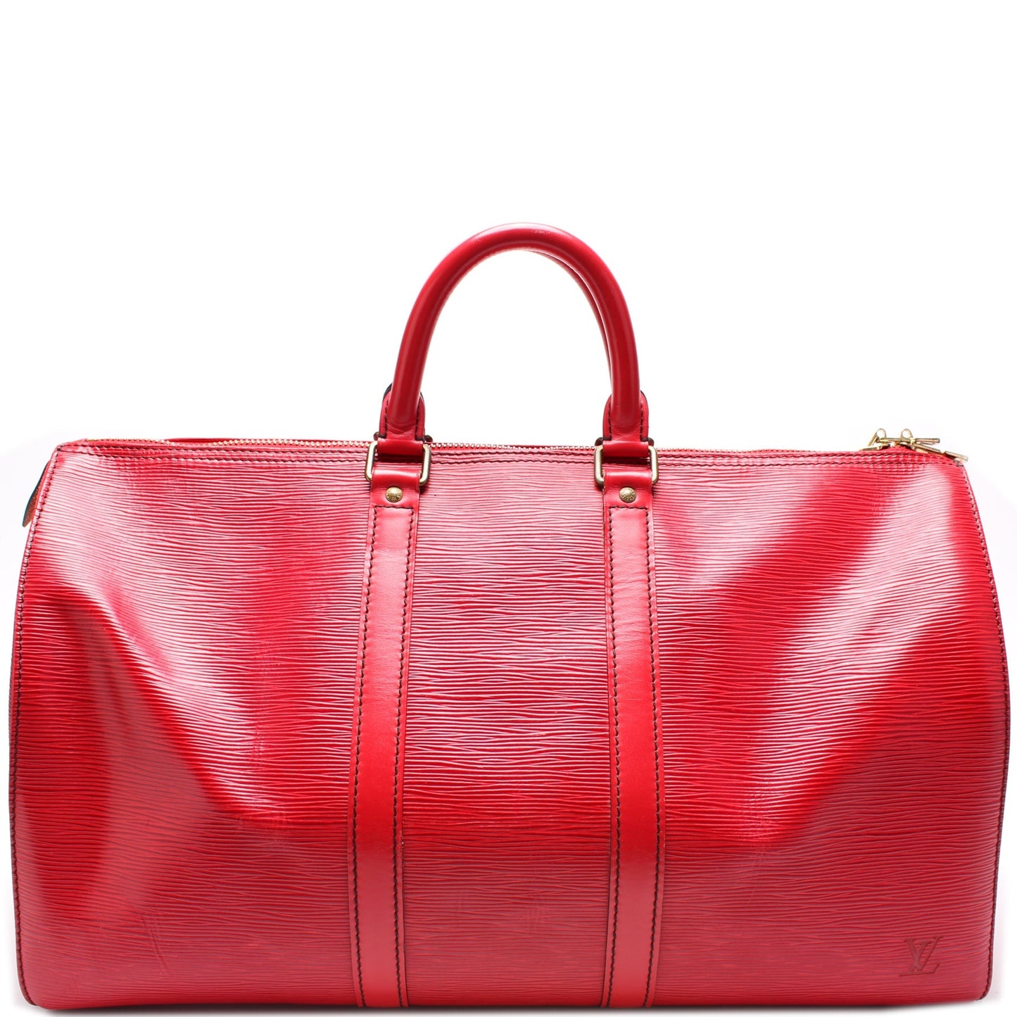 Louis Vuitton Keepall 45 Epi Travel Bag
