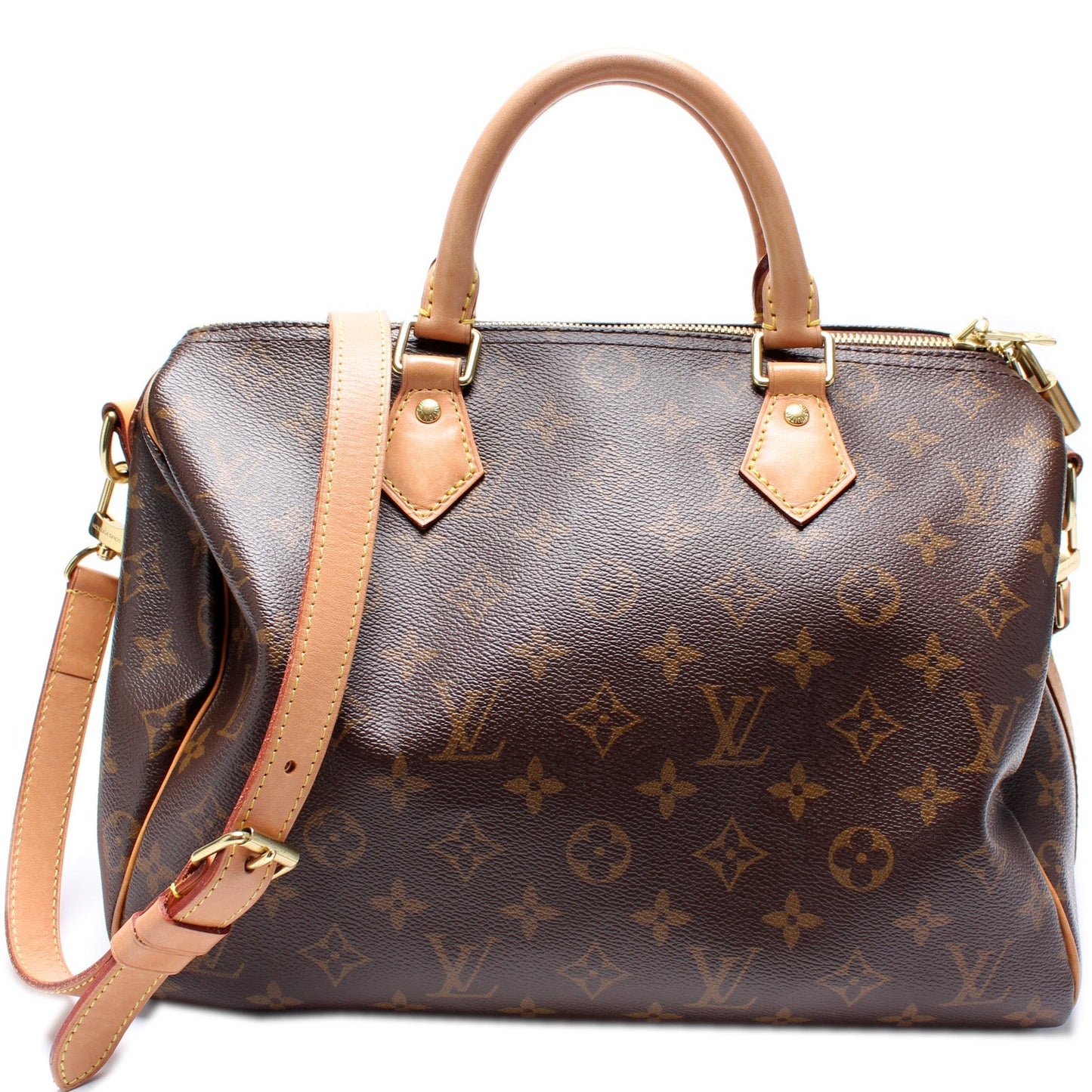 Louis Vuitton Speedy 30 Bandouliere Monogram Handbag Monogram 5