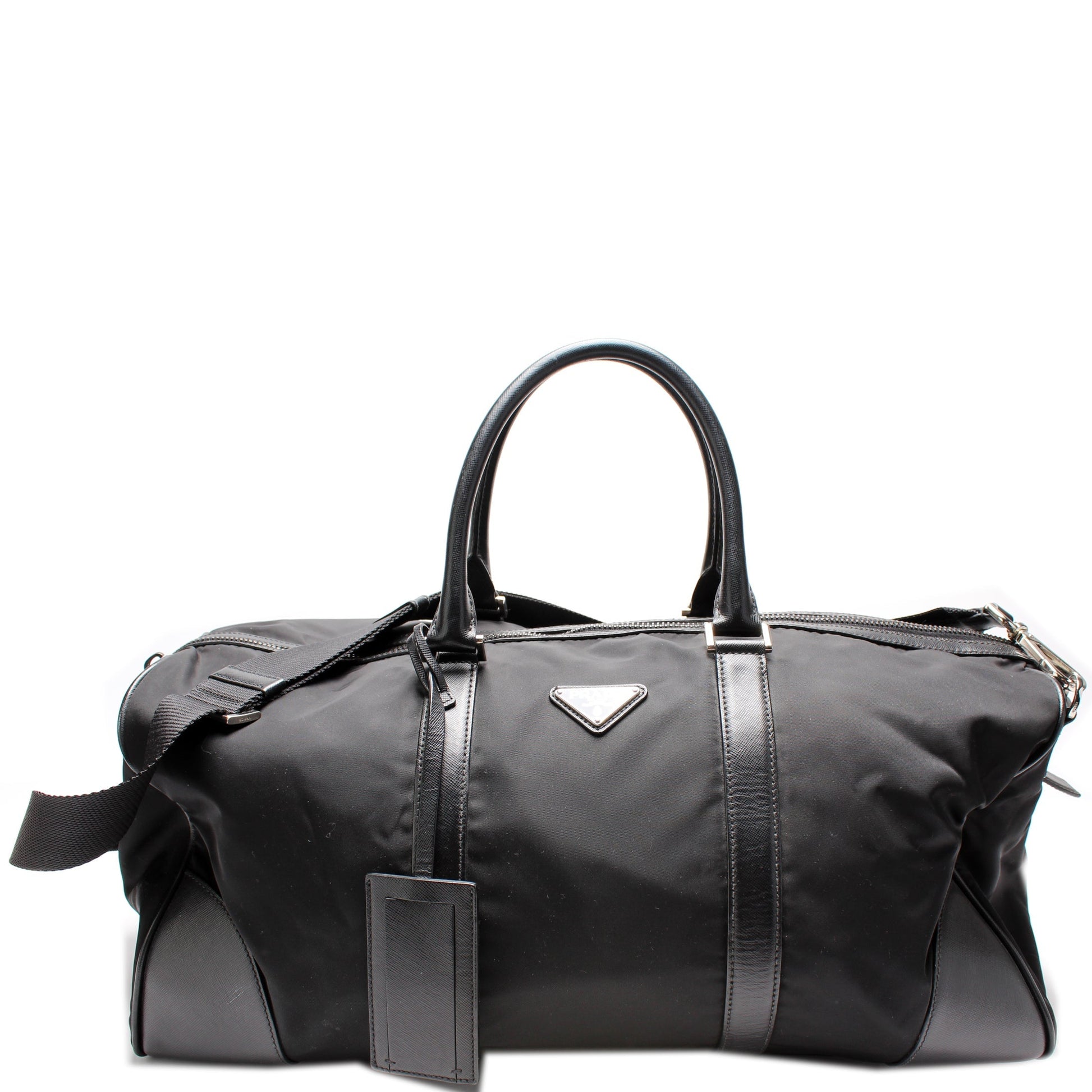 Prada Tessutos Saffiano Weekender Bag Travel Bag