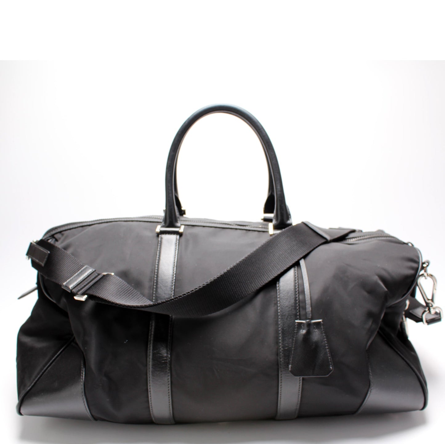 Prada Tessutos Saffiano Weekender Bag Travel Bag