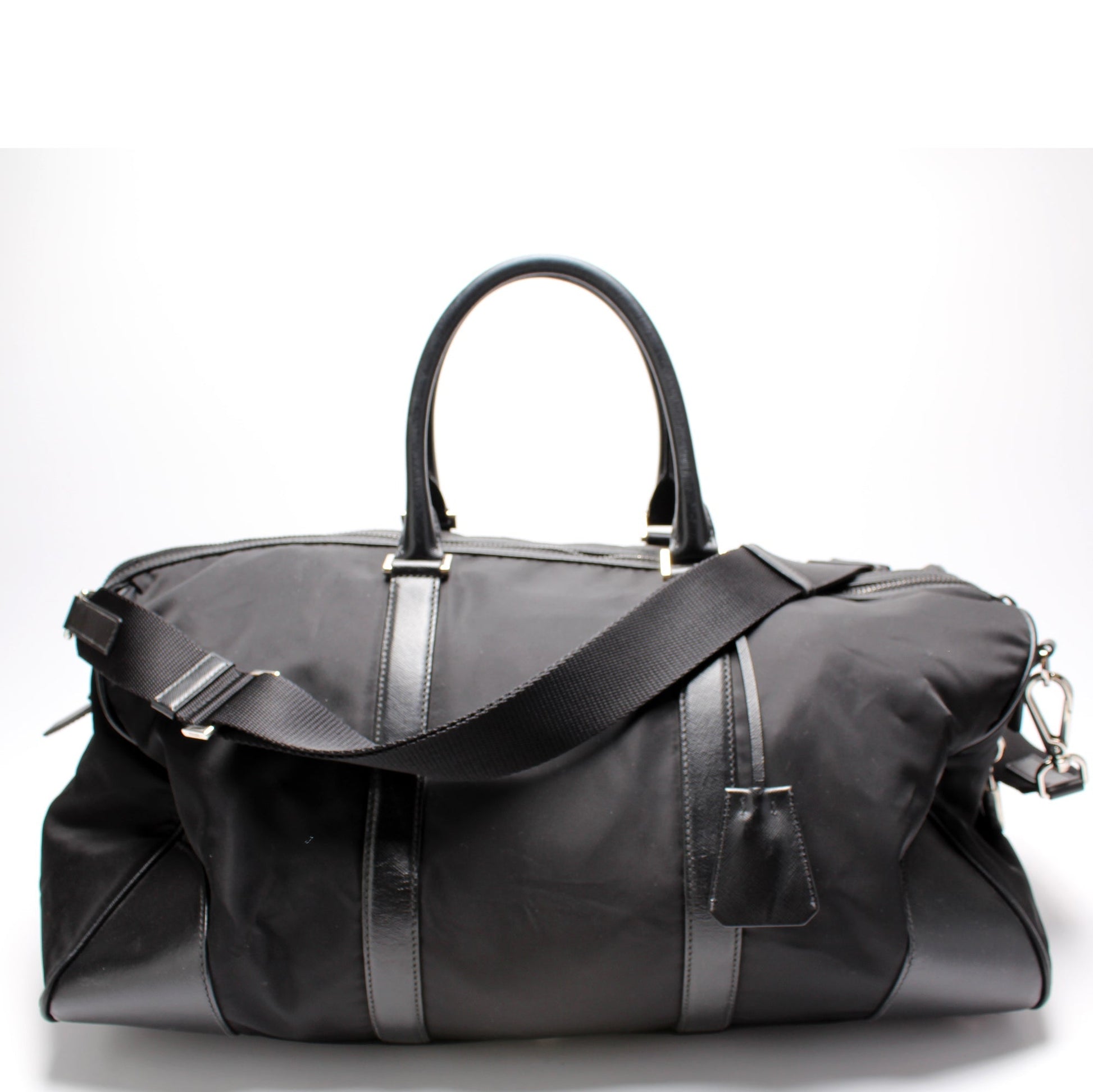 Prada Tessutos Saffiano Weekender Bag Travel Bag