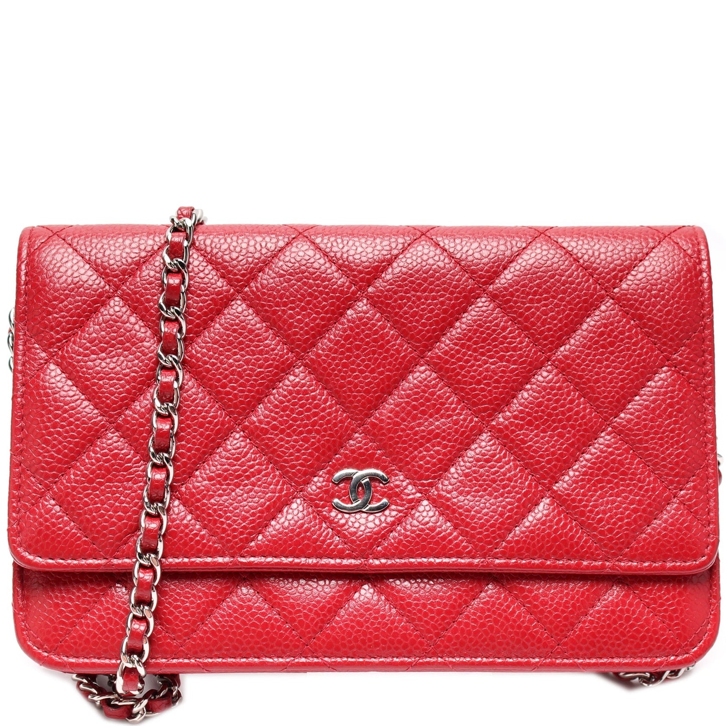 Chanel WOC Classic Quilted Caviar Clutch Bag Caviar 4