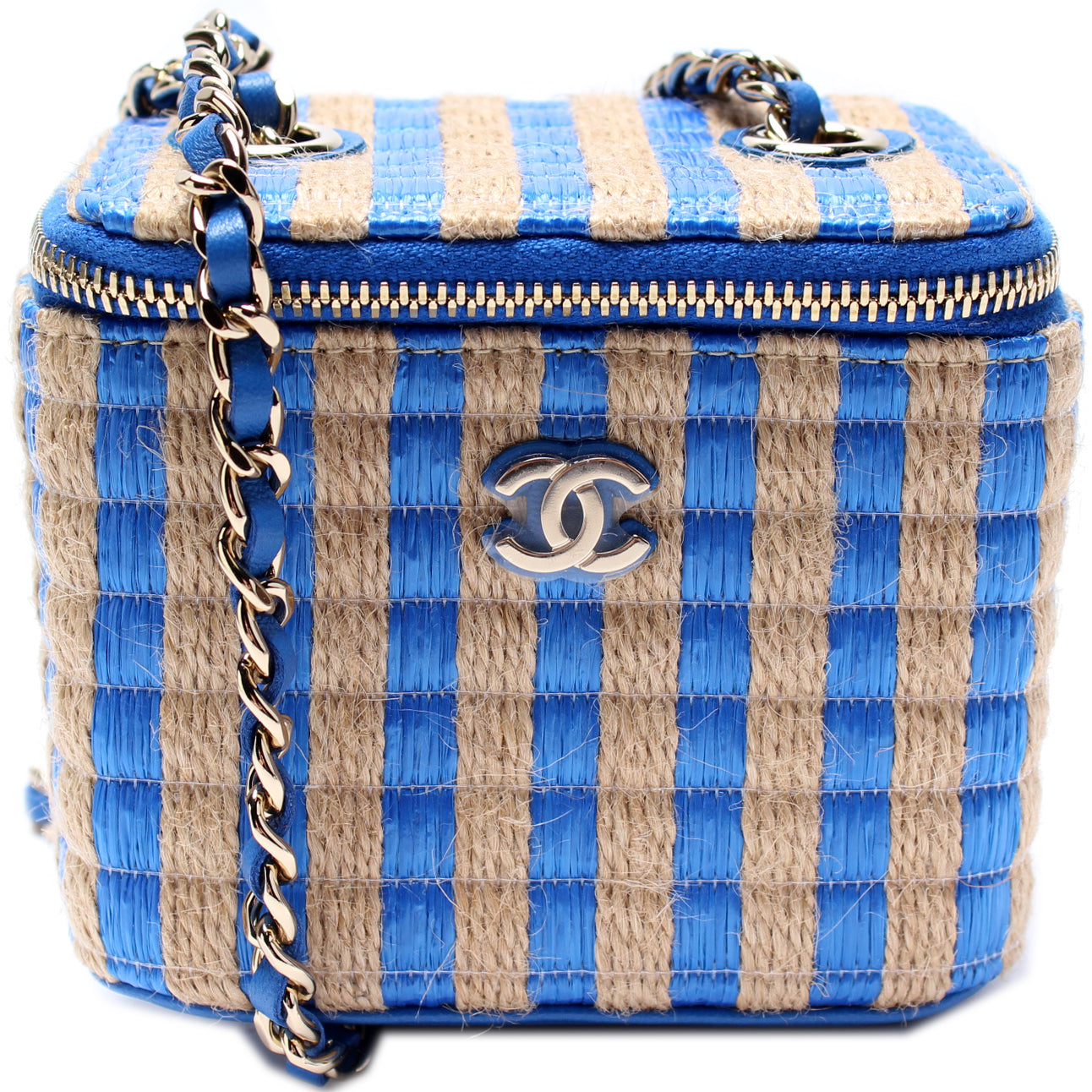 Chanel Vanity Raffia 31M Mini Bag