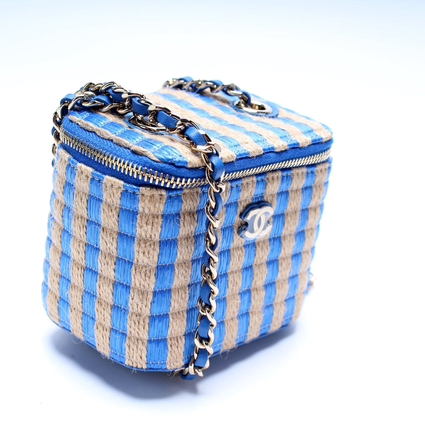 Chanel Vanity Raffia 31M Mini Bag