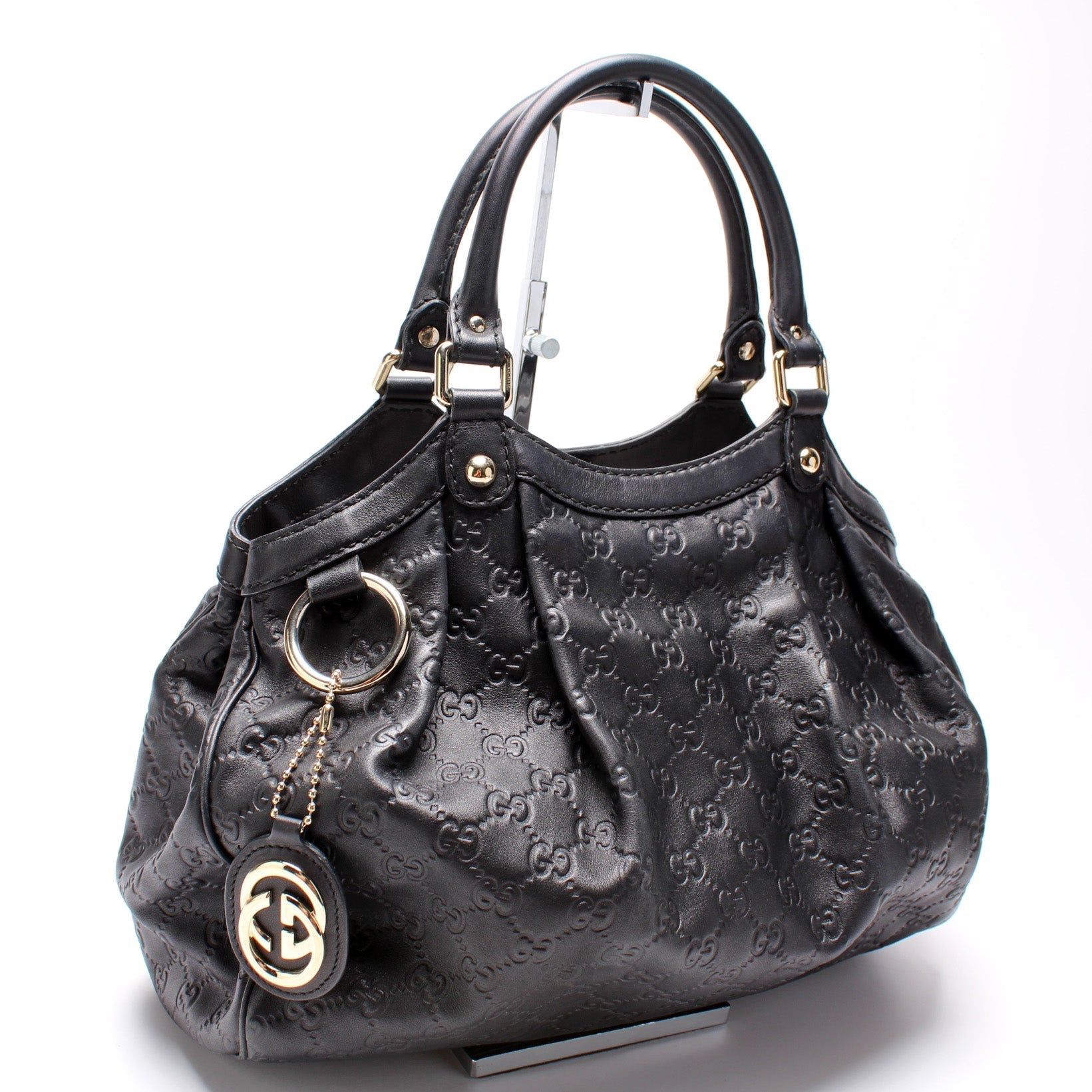 Gucci Sukey GG Leather Medium Travel Bag Medium 3