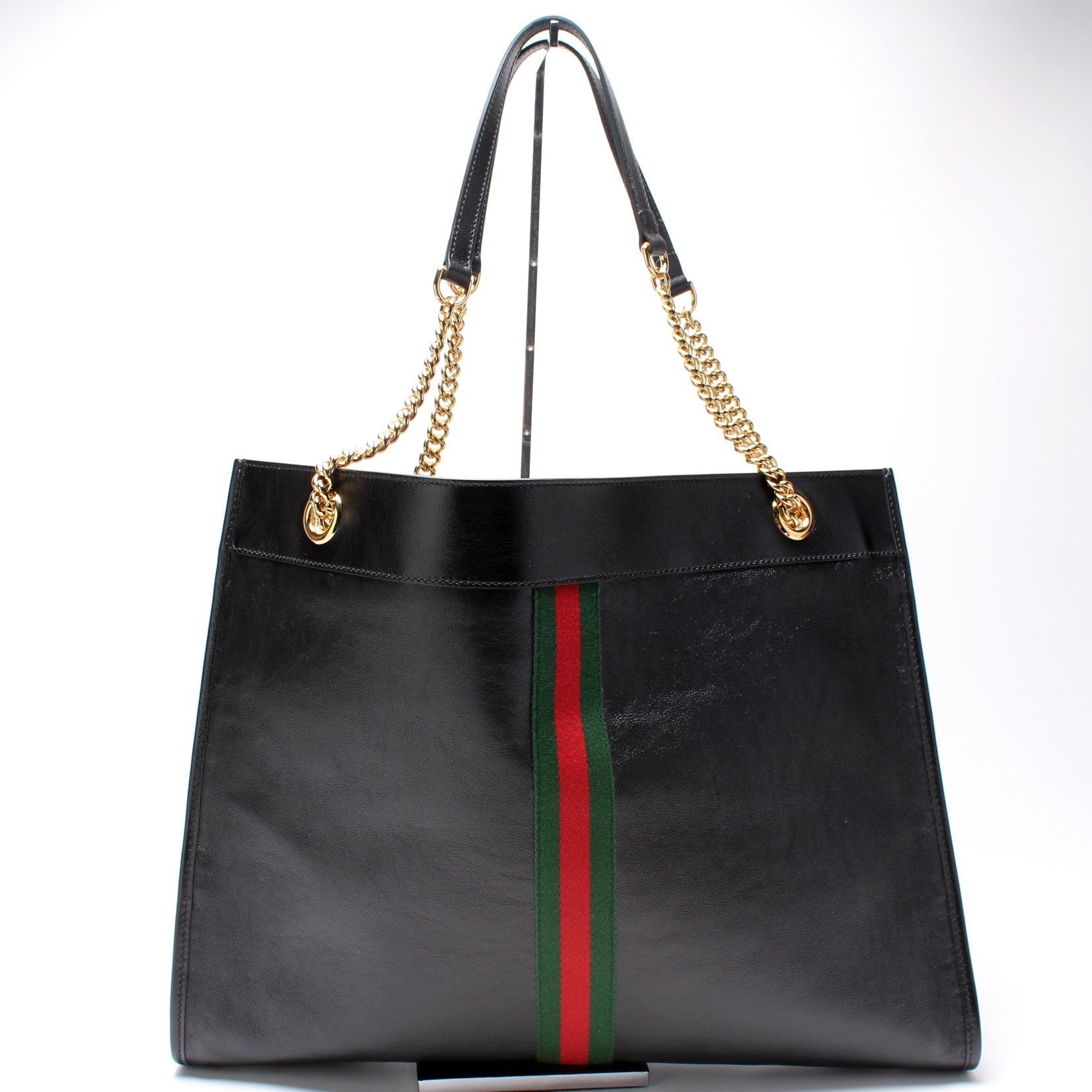 Gucci Rajah Leather Tote Bag Leather 5