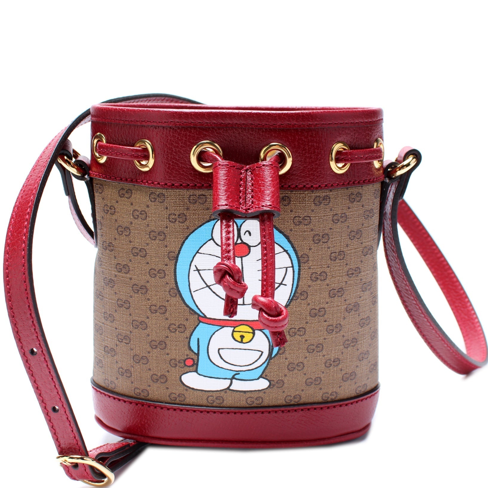 Gucci Doraemon Mini Bucket Bag