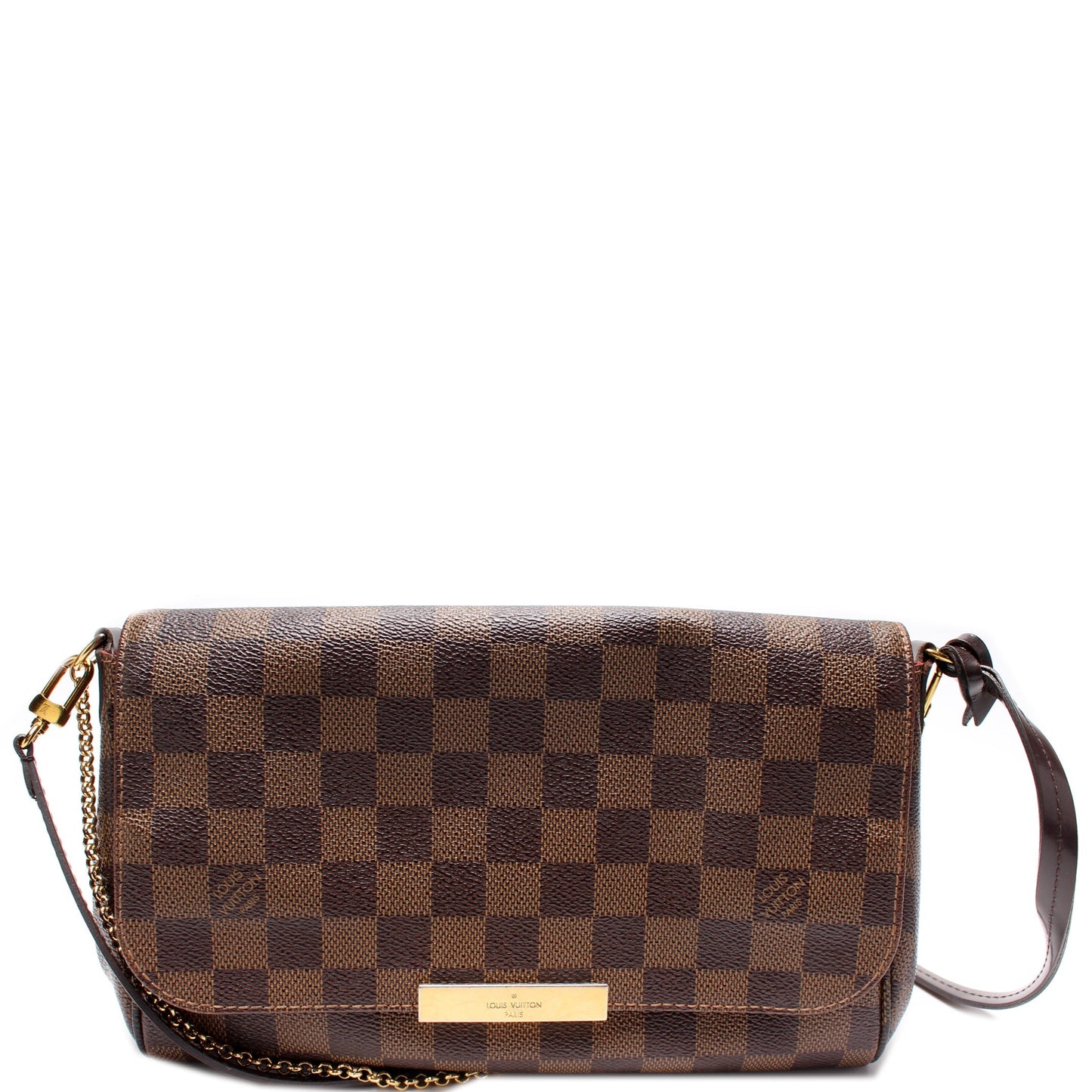 Louis Vuitton Favorite MM Ebene Damier Handbag Ebene 12