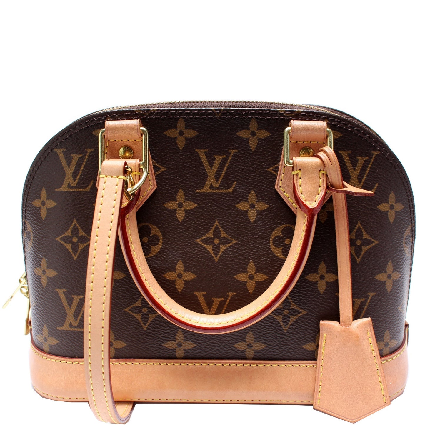 Louis Vuitton Alma BB Monogram Handbag Monogram 5