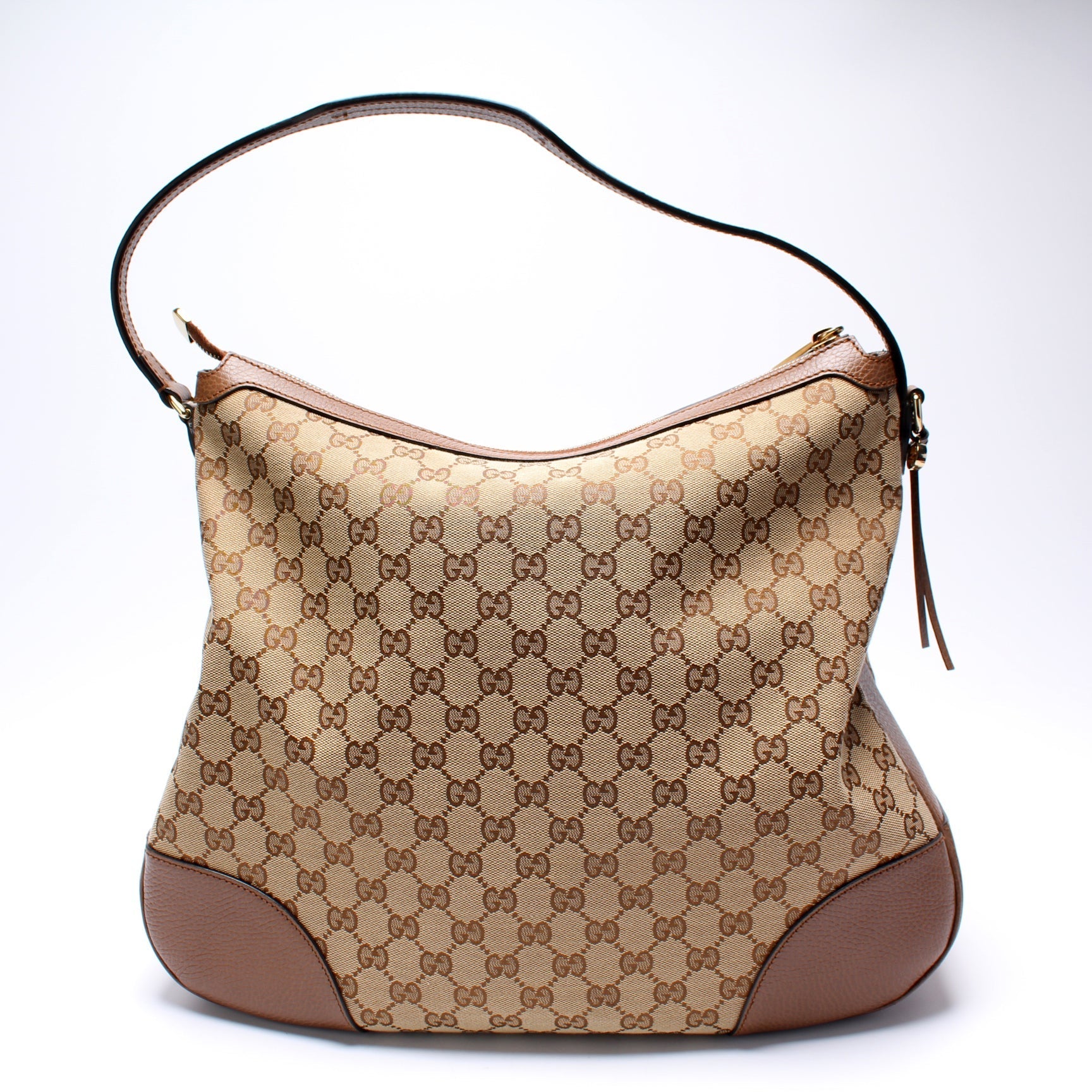 Gucci GG Bree Canvas Shoulder Bag Hobo 1