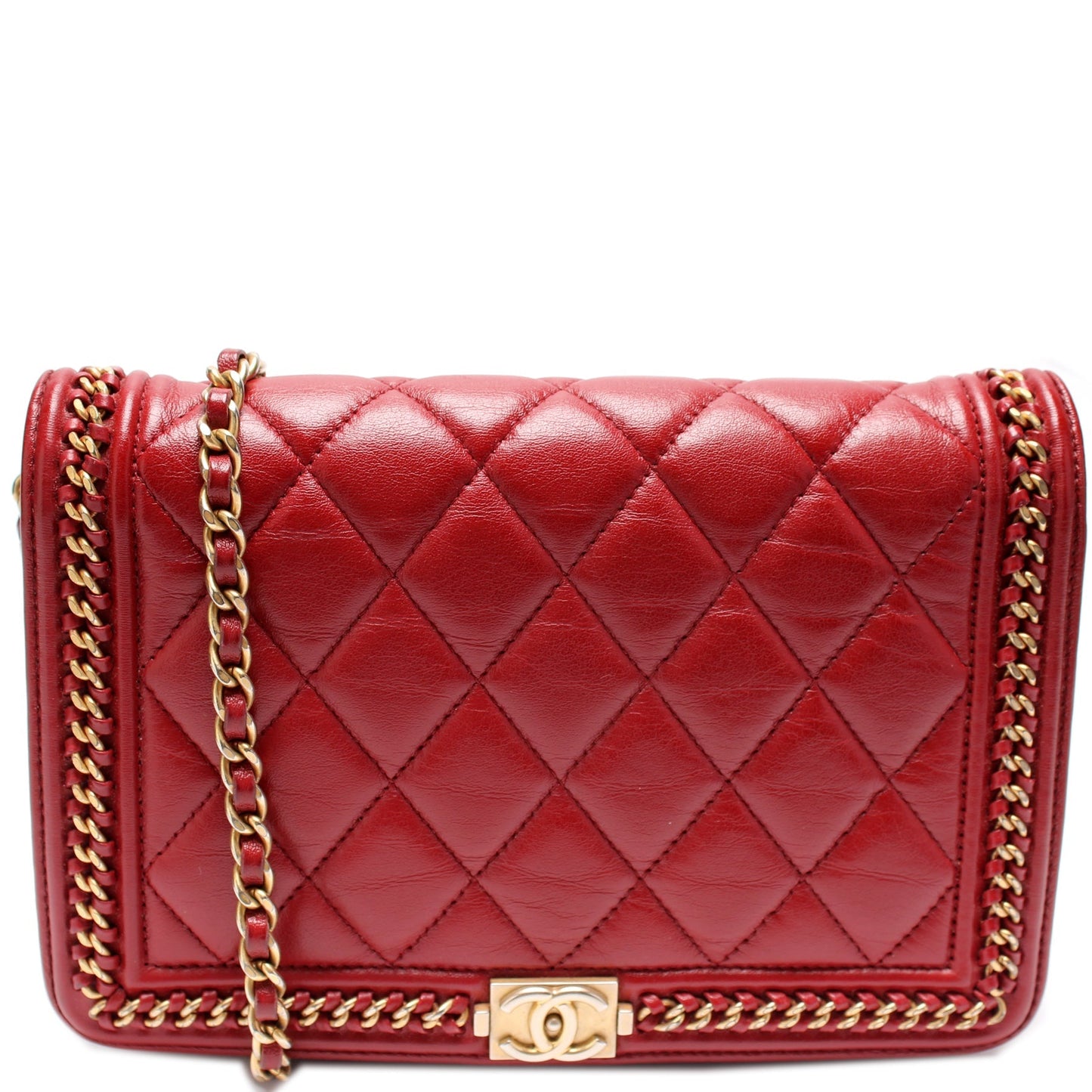 Chanel WOC Boy Calfskin 24M Clutch Bag