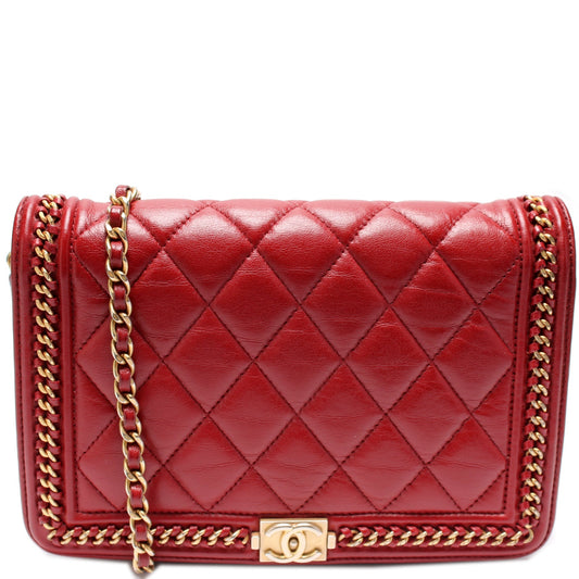 Chanel WOC Boy Calfskin 24M Clutch Bag