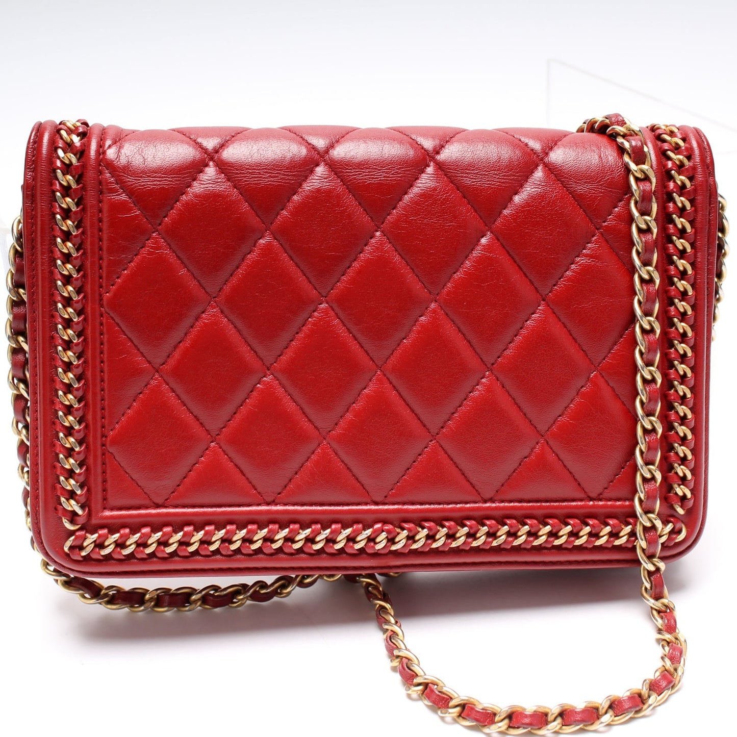 Chanel WOC Boy Calfskin 24M Clutch Bag