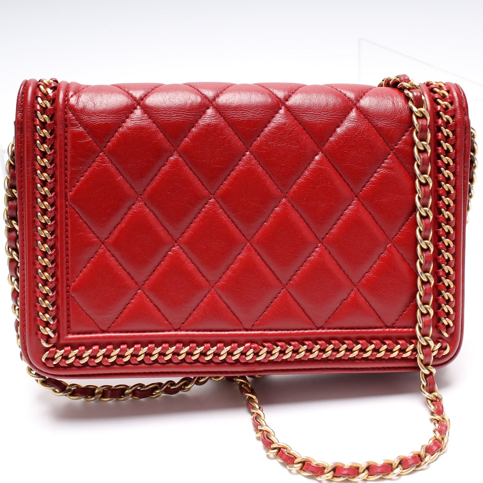 Chanel WOC Boy Calfskin 24M Clutch Bag