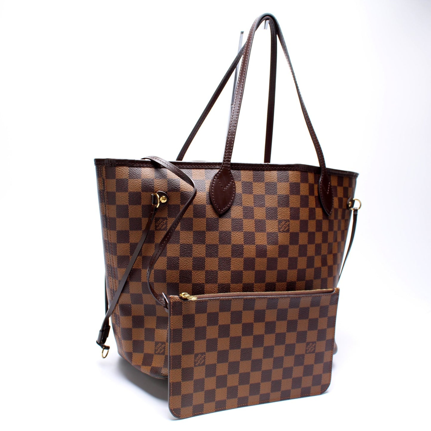 Louis Vuitton Neverfull w MM Ebene Damier Wallet Case Ebene 5