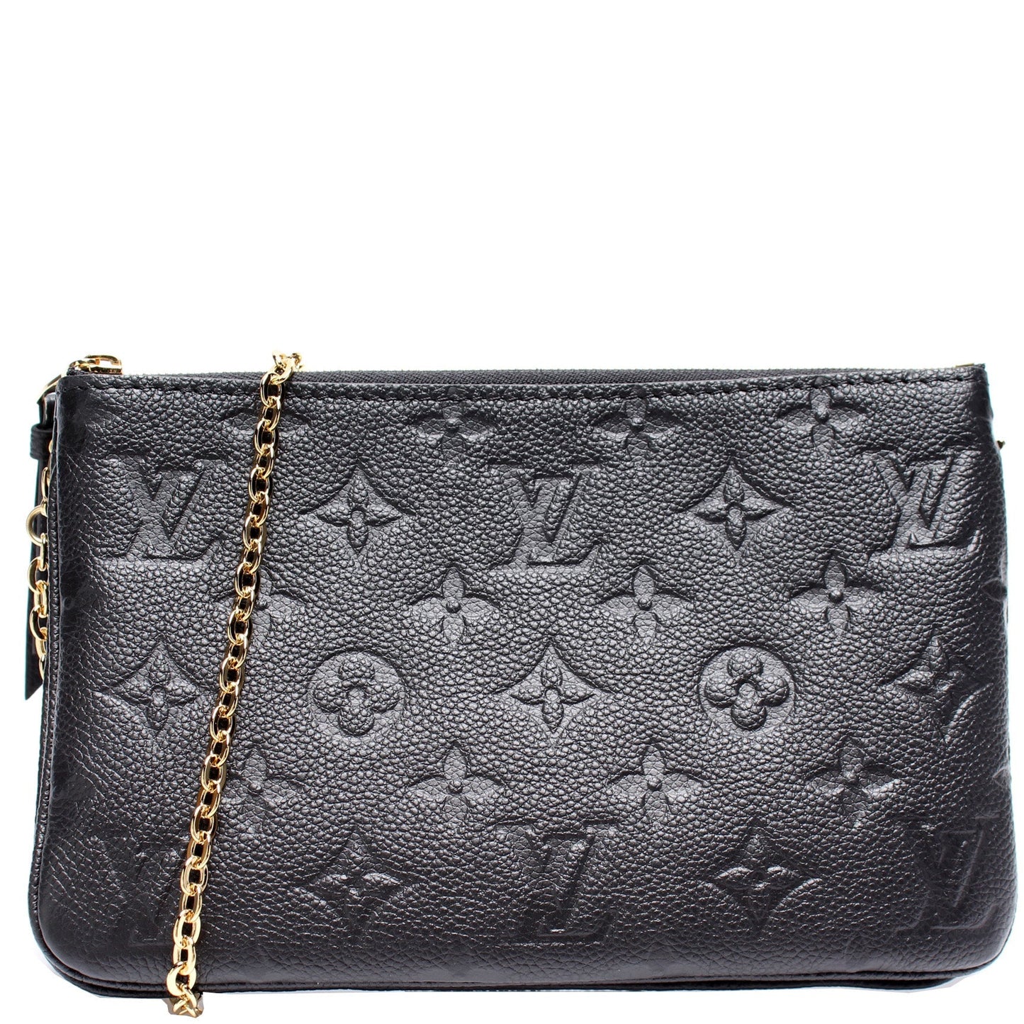Louis Vuitton Double Zip Pochette Empreinte Clutch Bag Empreinte 3