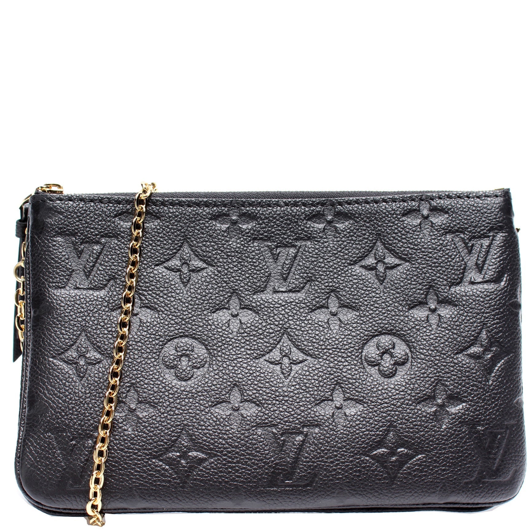 Louis Vuitton Double Zip Pochette Empreinte Clutch Bag Empreinte 3