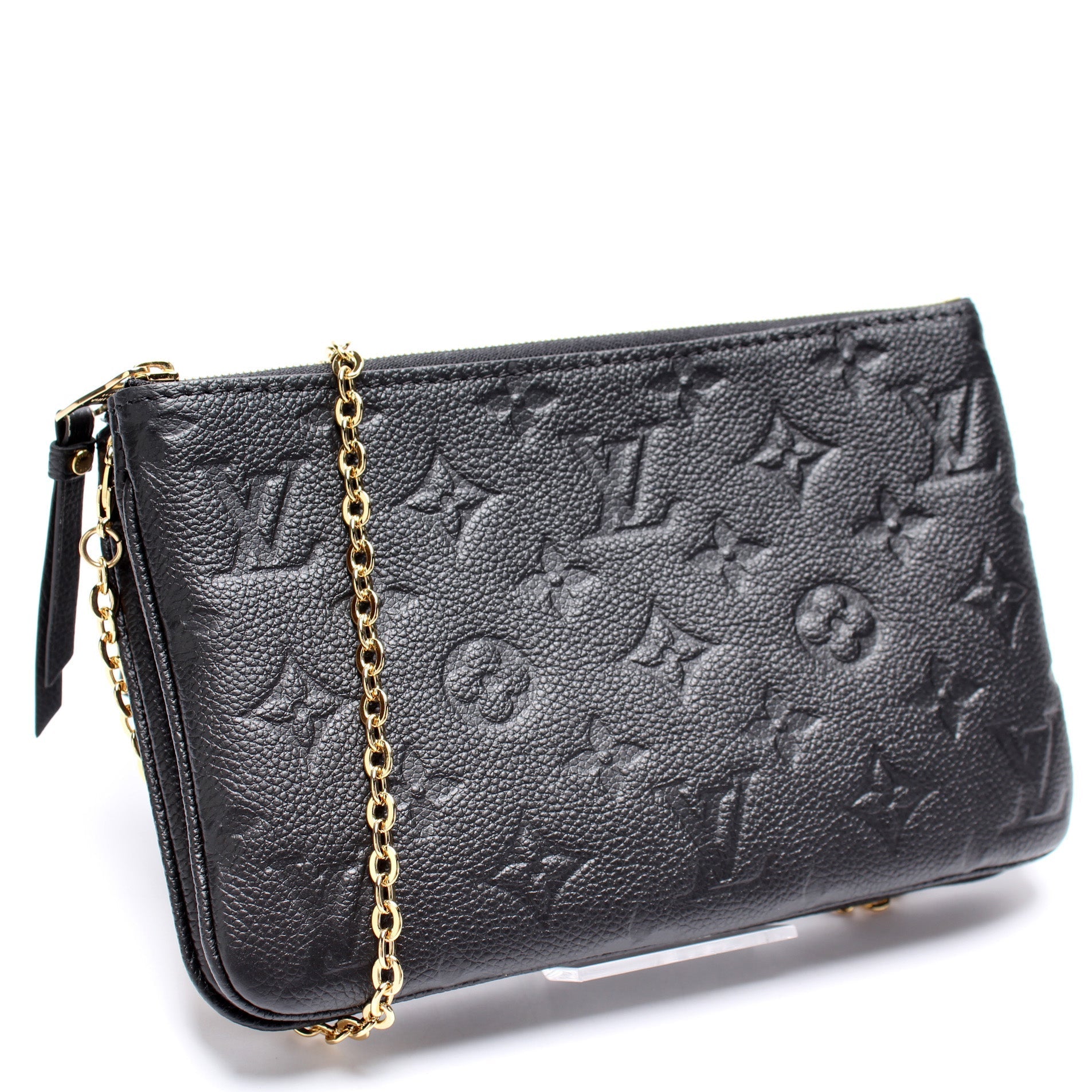 Louis Vuitton Double Zip Pochette Empreinte Clutch Bag Empreinte 3