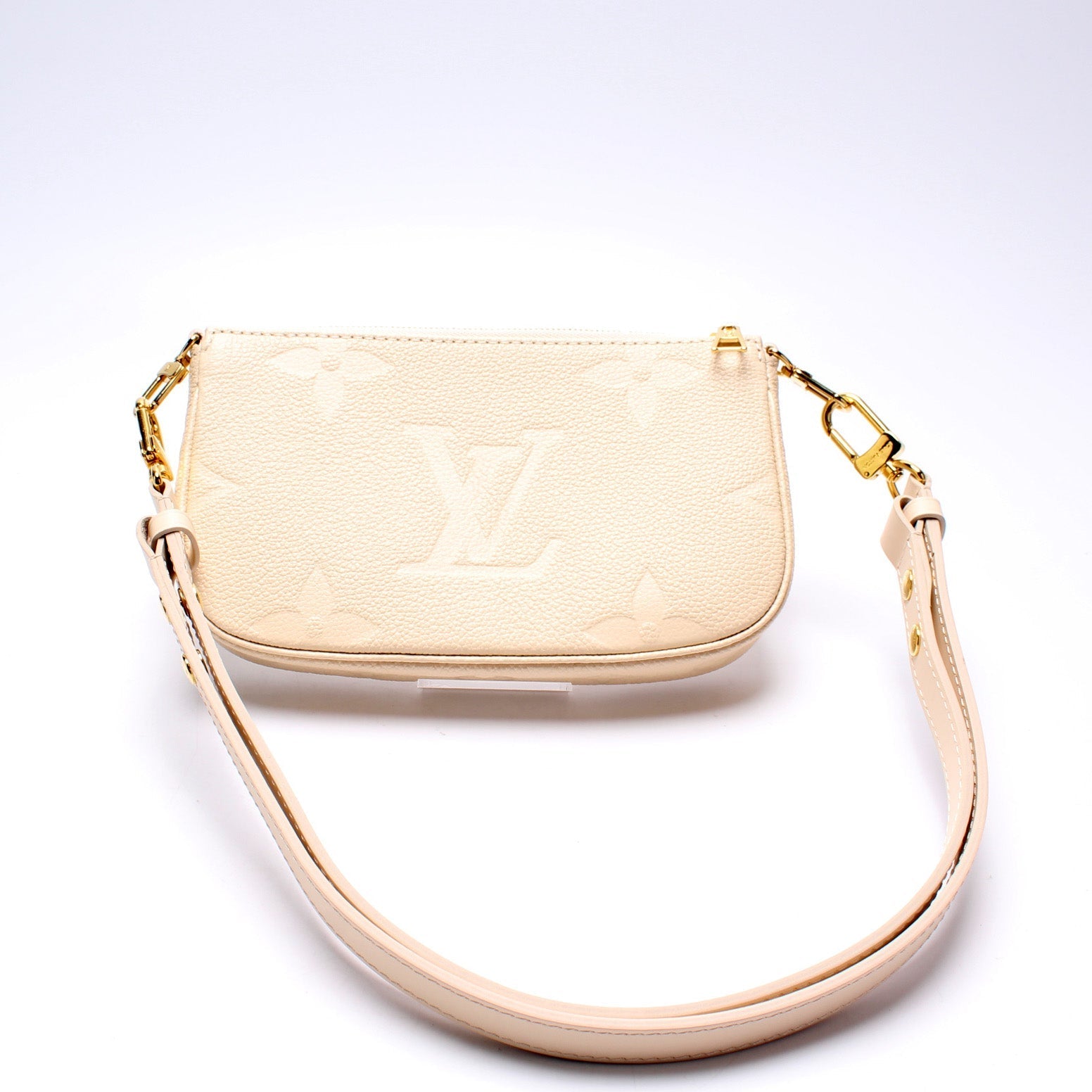 Louis Vuitton Multi Pochette Empreinte Clutch Bag Strap Empreinte