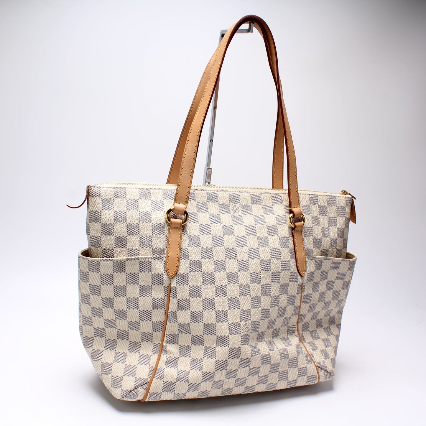 Louis Vuitton Totally Azur MM Damier Handbag Azur 2