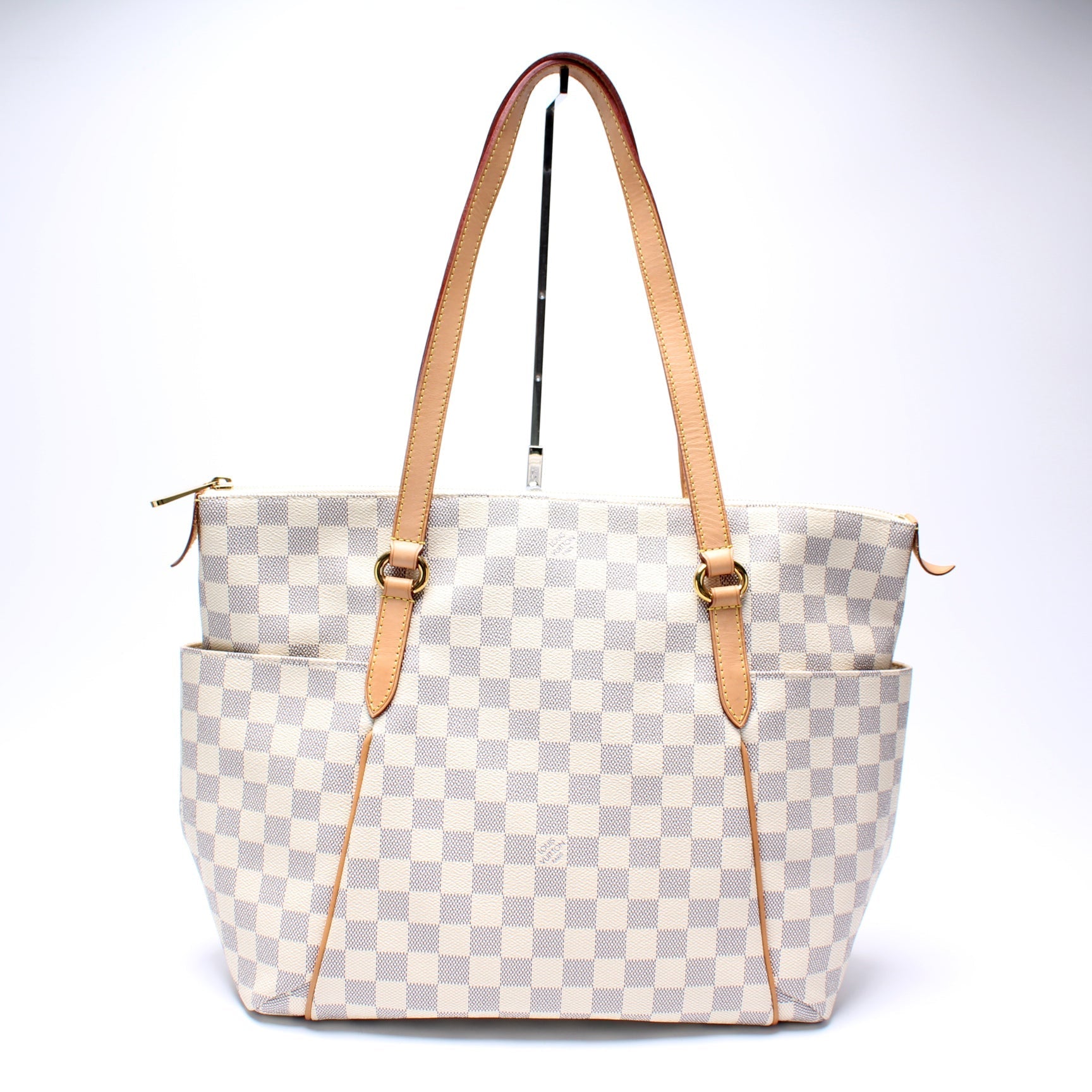 Louis Vuitton Totally Azur MM Damier Handbag Azur 2