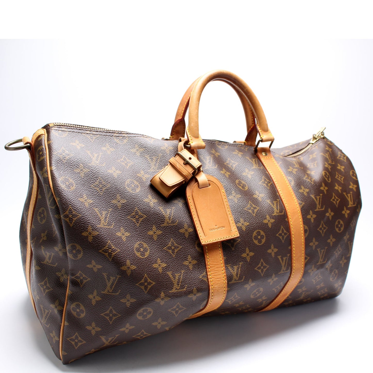 Louis Vuitton Keepall 50 Bandouliere Monogram Travel Bag Monogram 1