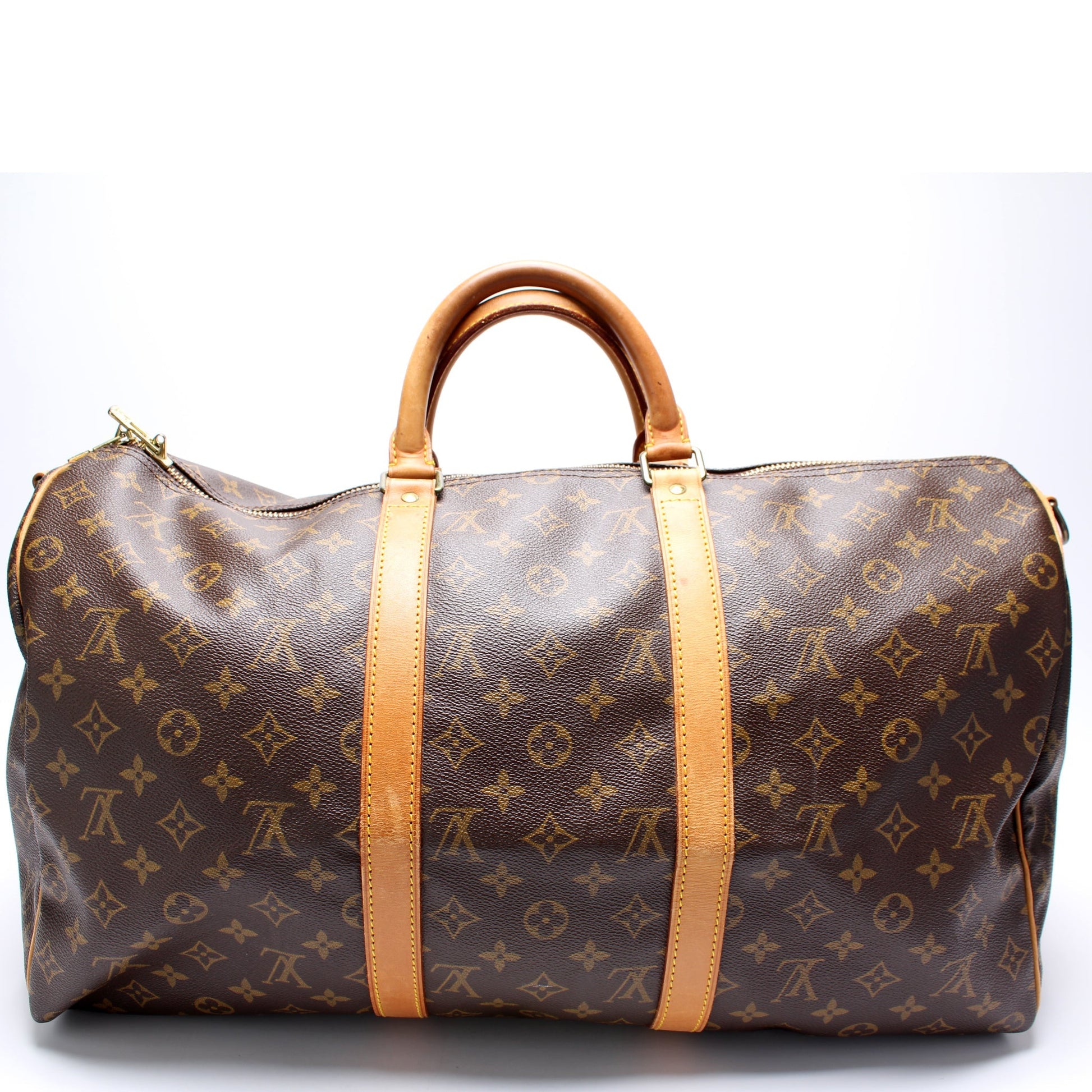 Louis Vuitton Keepall 50 Bandouliere Monogram Travel Bag Monogram 1